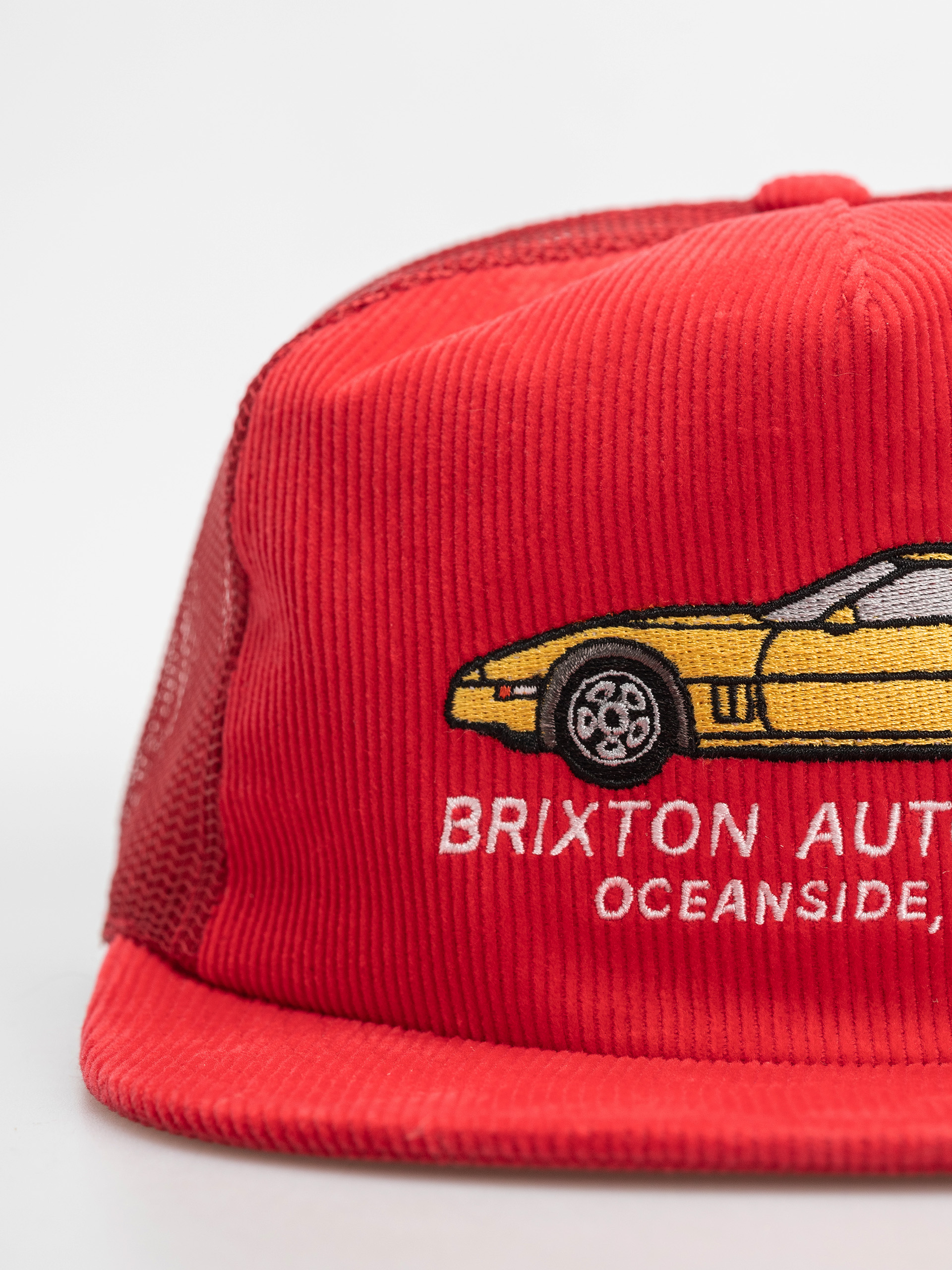 Șapcă Brixton Ralph Np Hp Trucker (red/red)