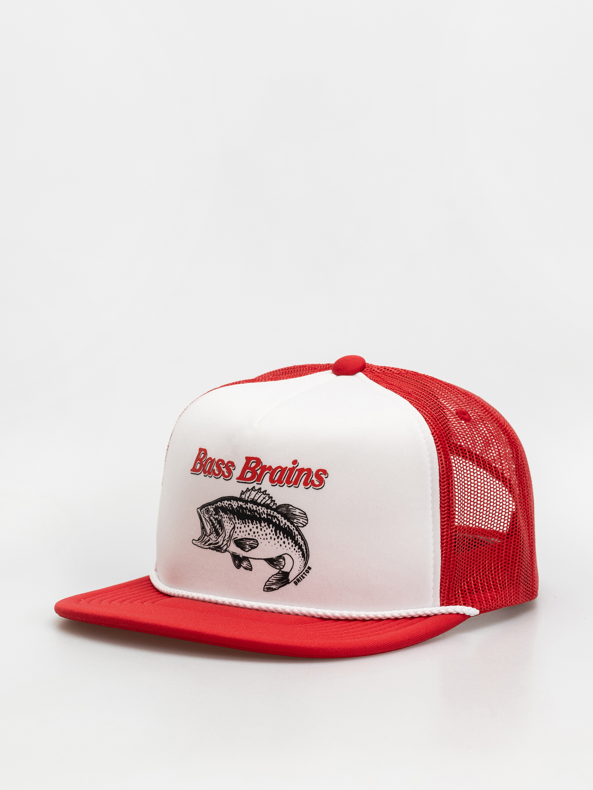 Șapcă Brixton Bass Brains Ft Mp Trucker (crimson/white/crimson)