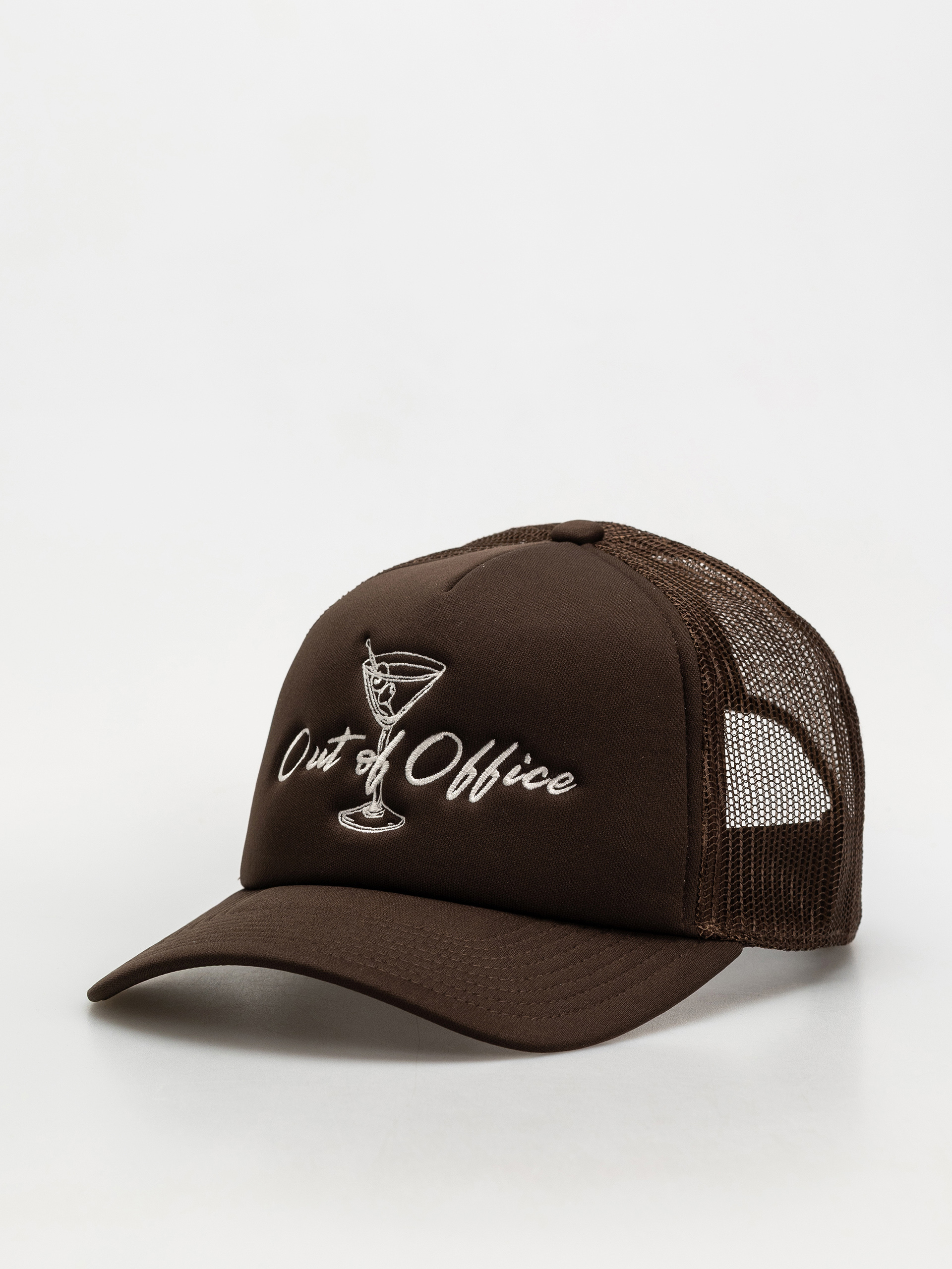 Șapcă Brixton Out Of Office Hp Trucker Wmn (pinecone brown/pinecone brown)