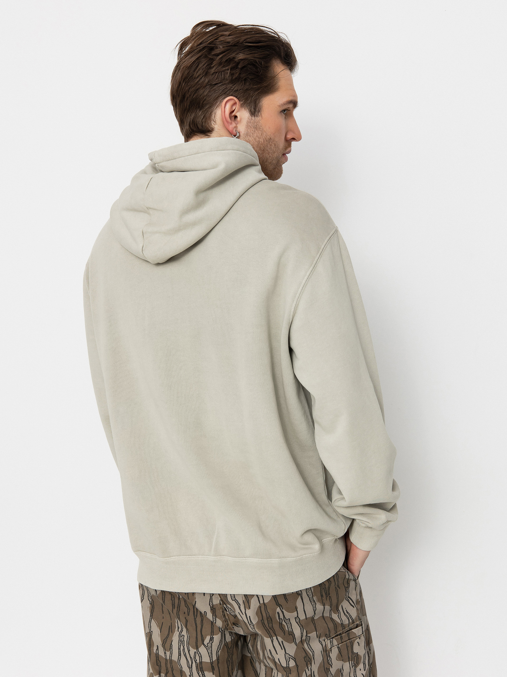 Hanorac cu glugă Volcom Single Stone Tw HD (light khaki)