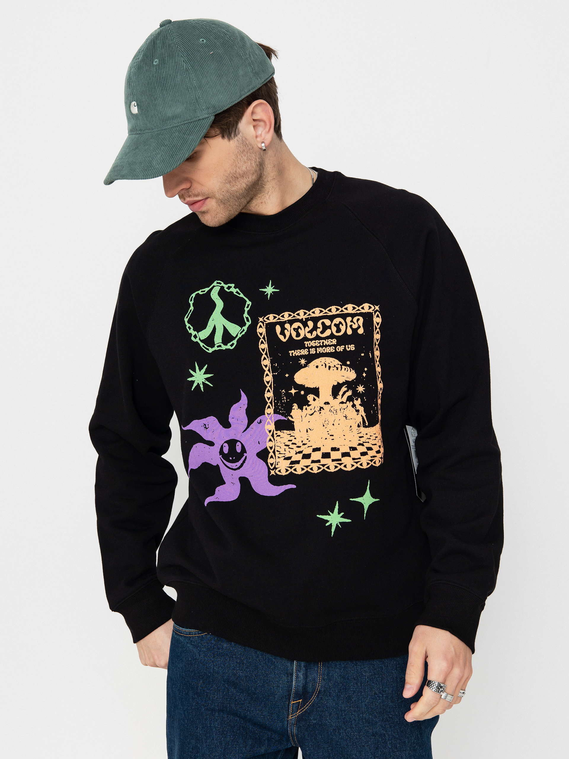 Hanorac Volcom Fa F Rygalski Crew (black)