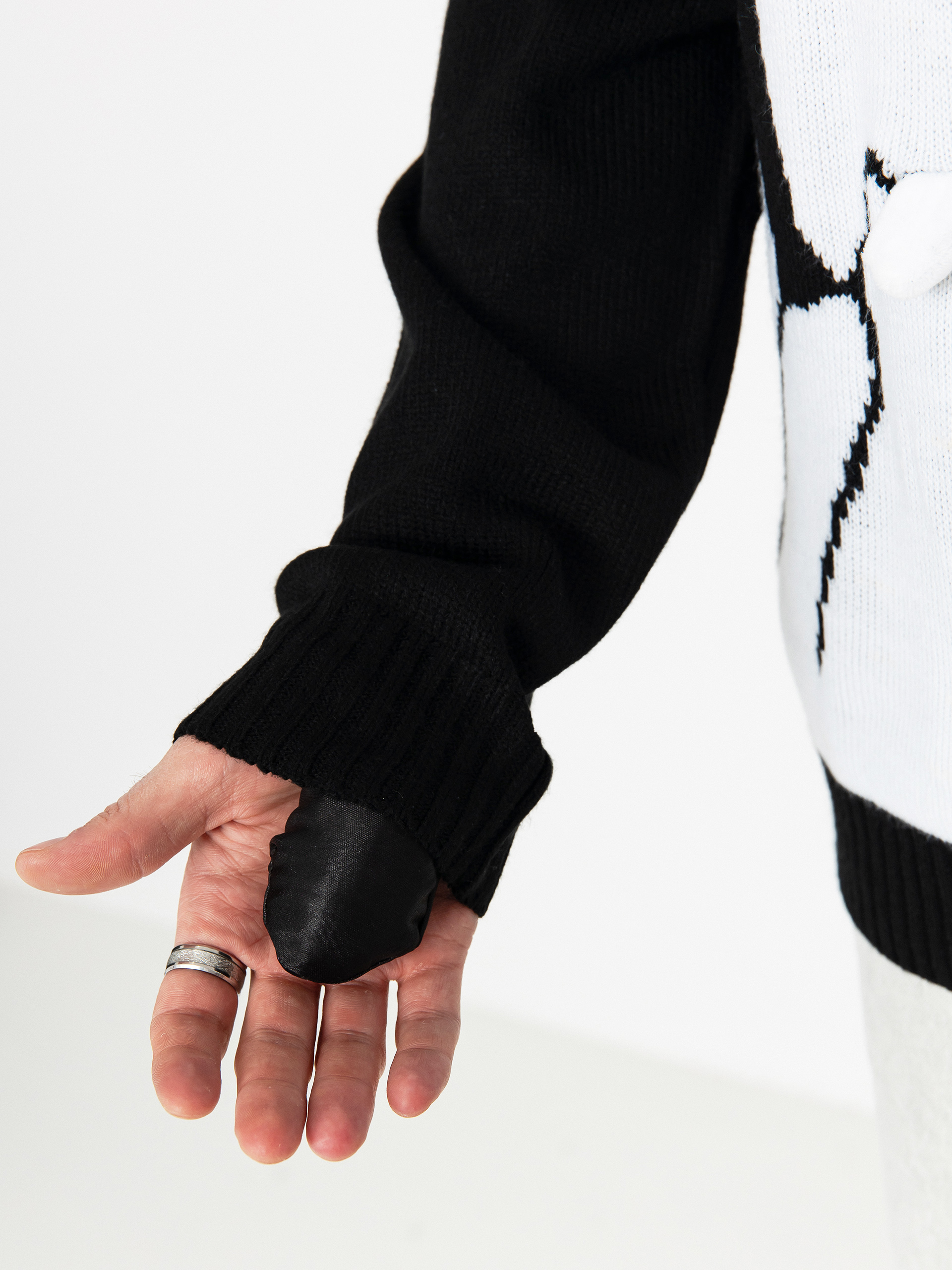 Pulover RipNDip Lord Nermal Flippy Knitty (black)