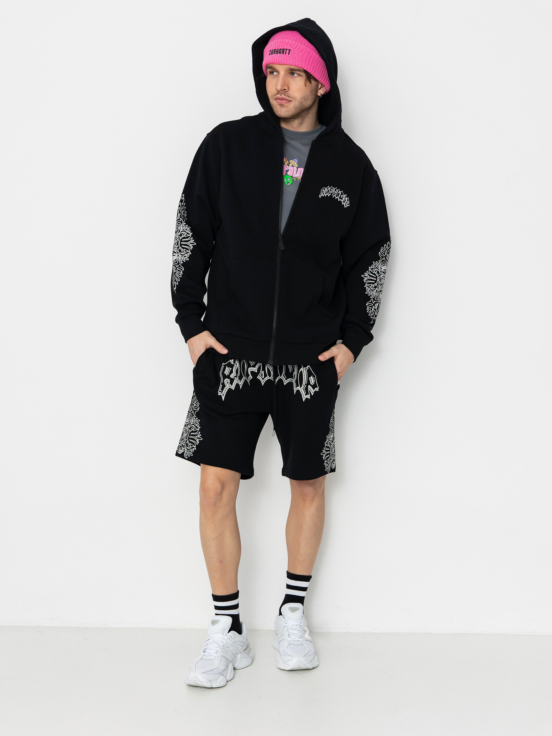 Hanorac cu glugă RipNDip Mother Nerm ZHD (black)
