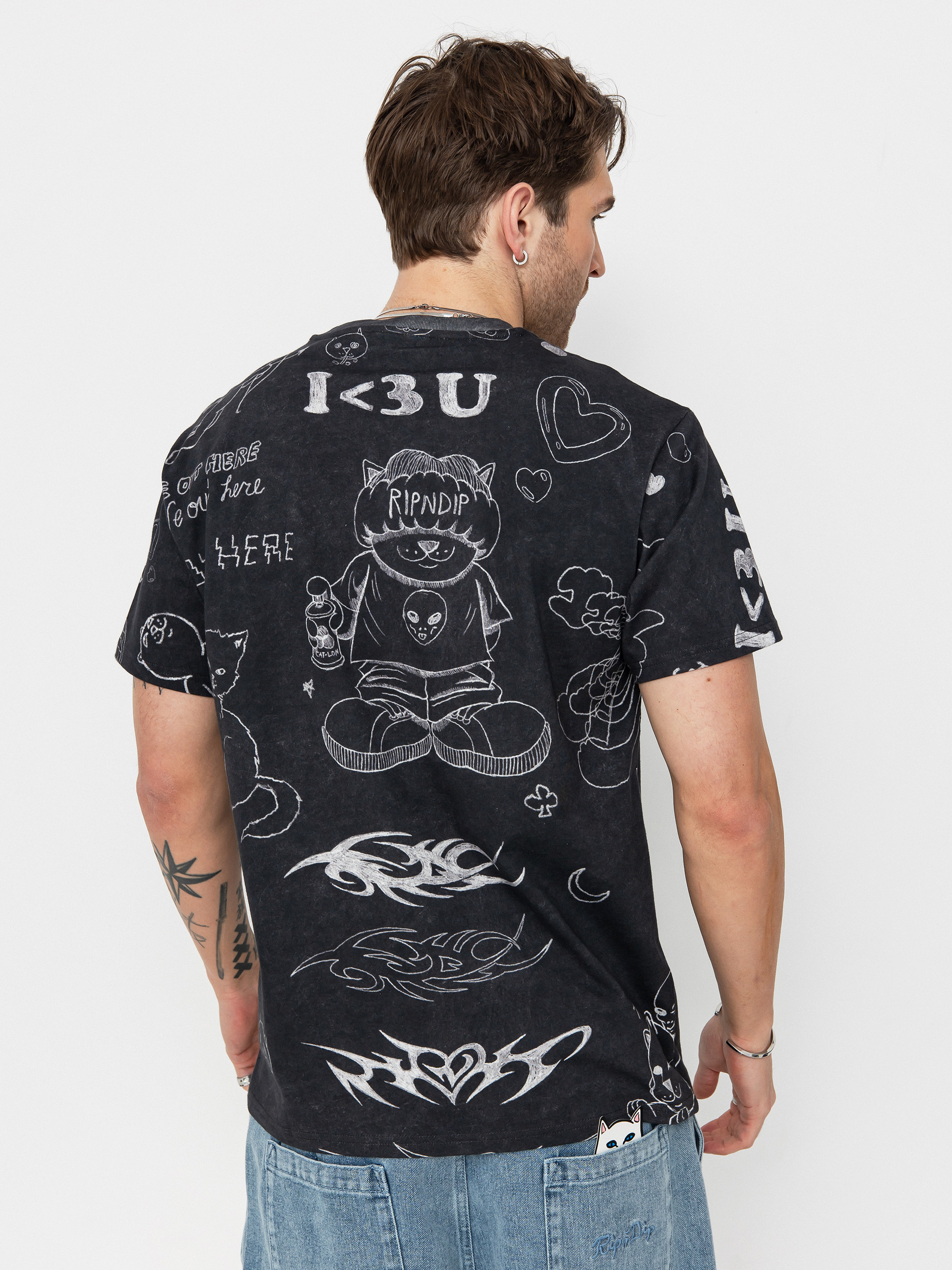 Tricou RipNDip Nermal Domination (black wash)