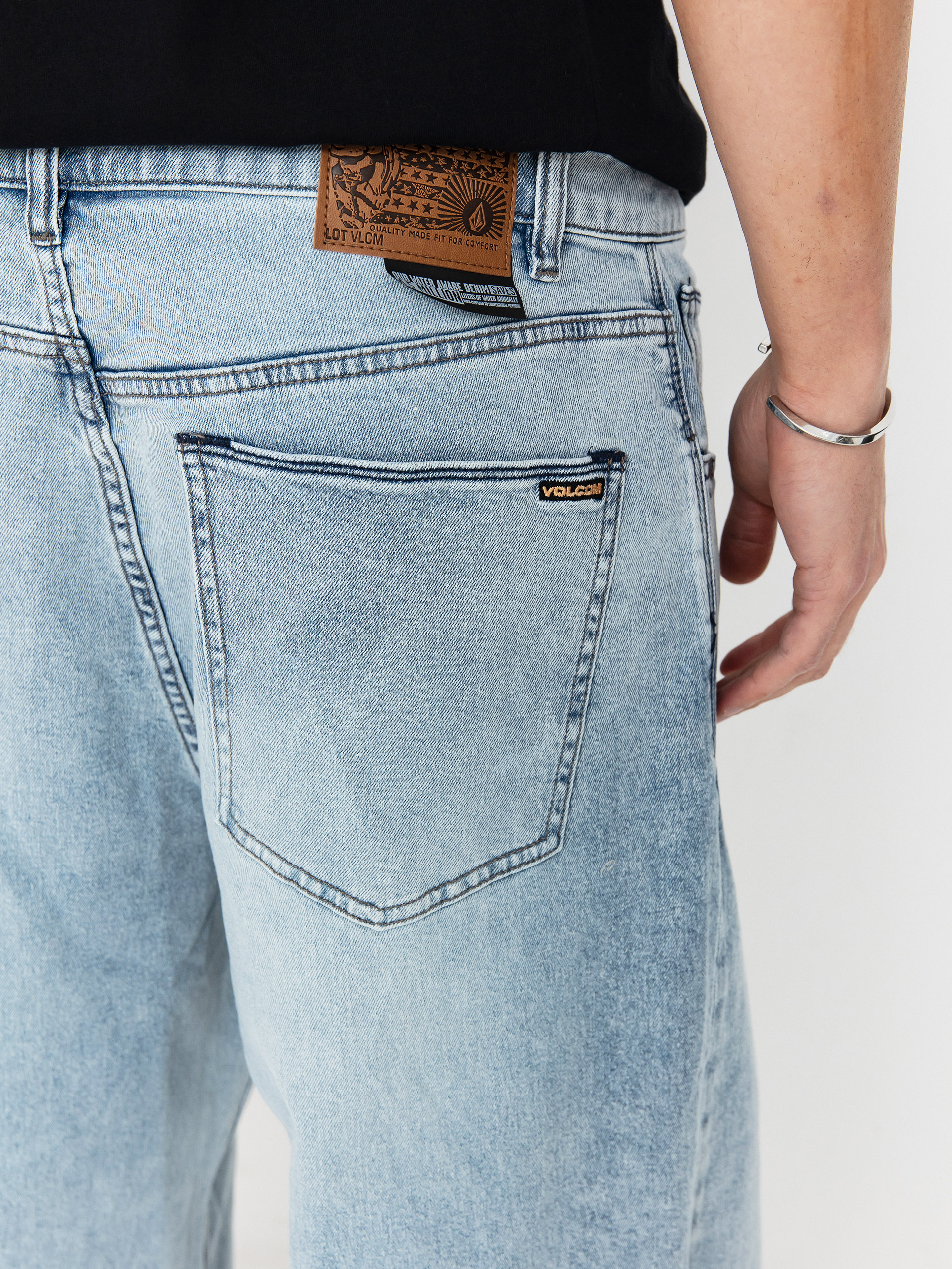 Pantaloni Volcom Chillow (desert dirt indigo)