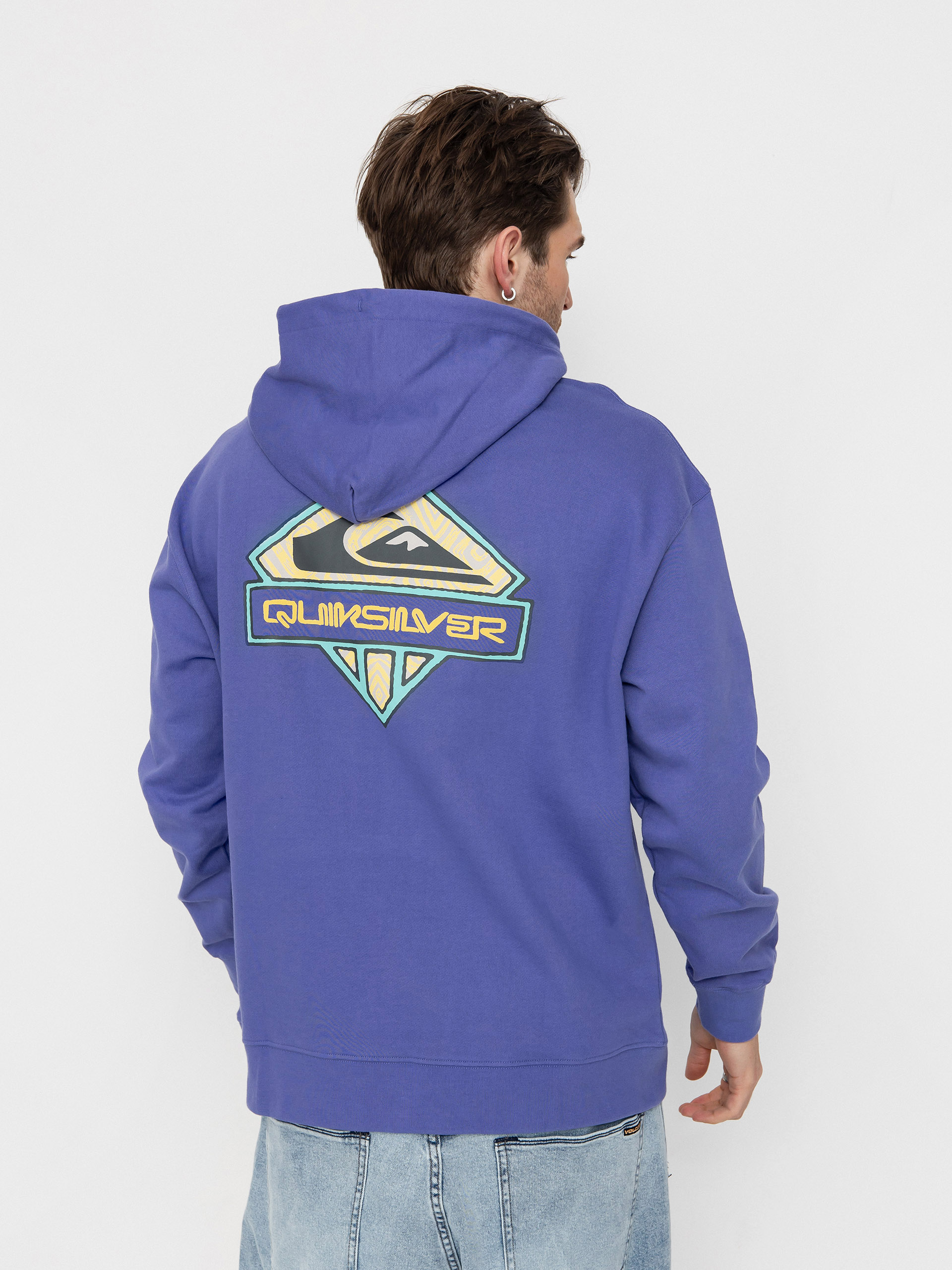 Hanorac cu glugă Quiksilver Apog Heritage HD (dusted peri)