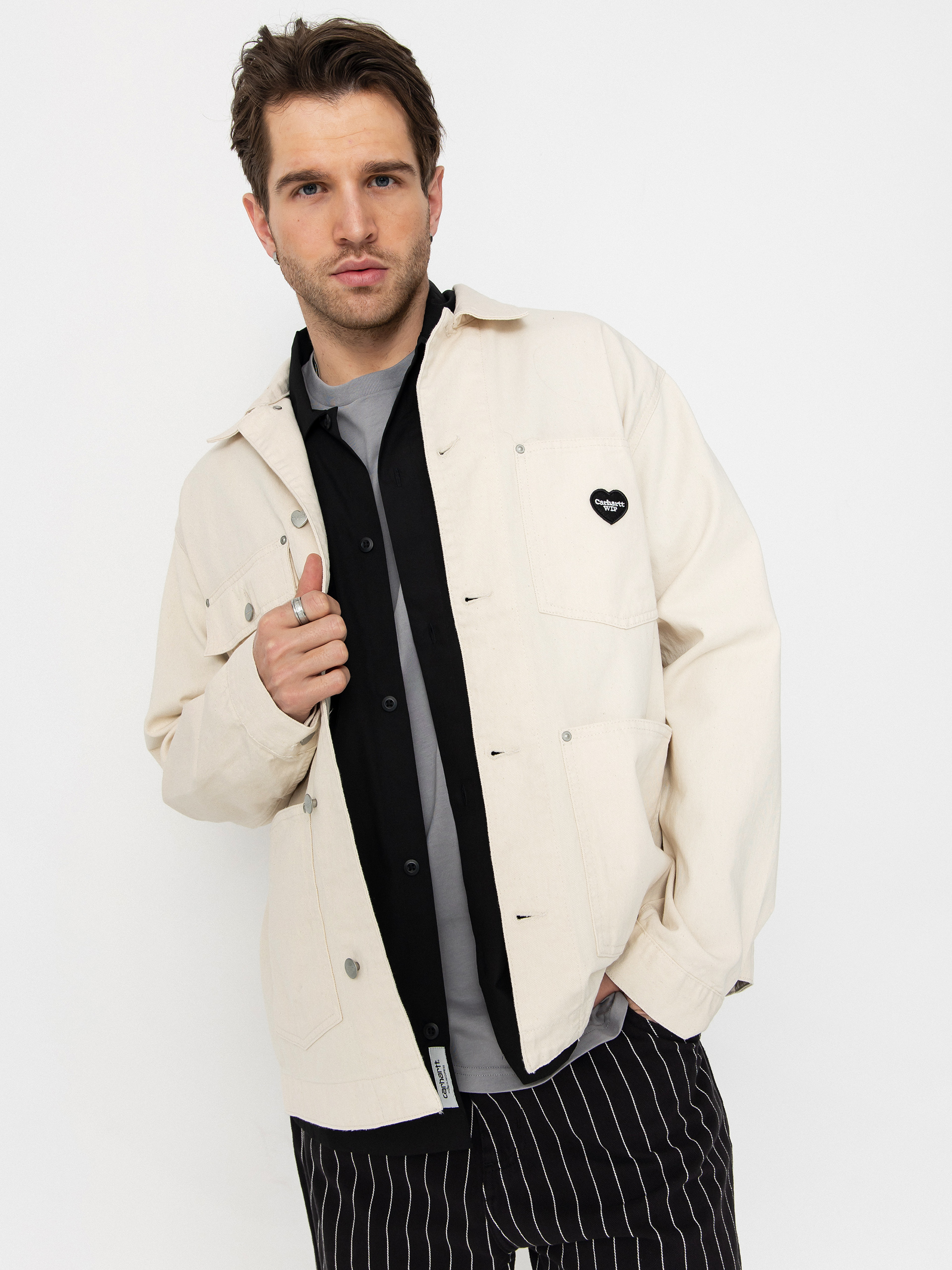 Geacă Carhartt WIP Drewe Chore Coat (natural)
