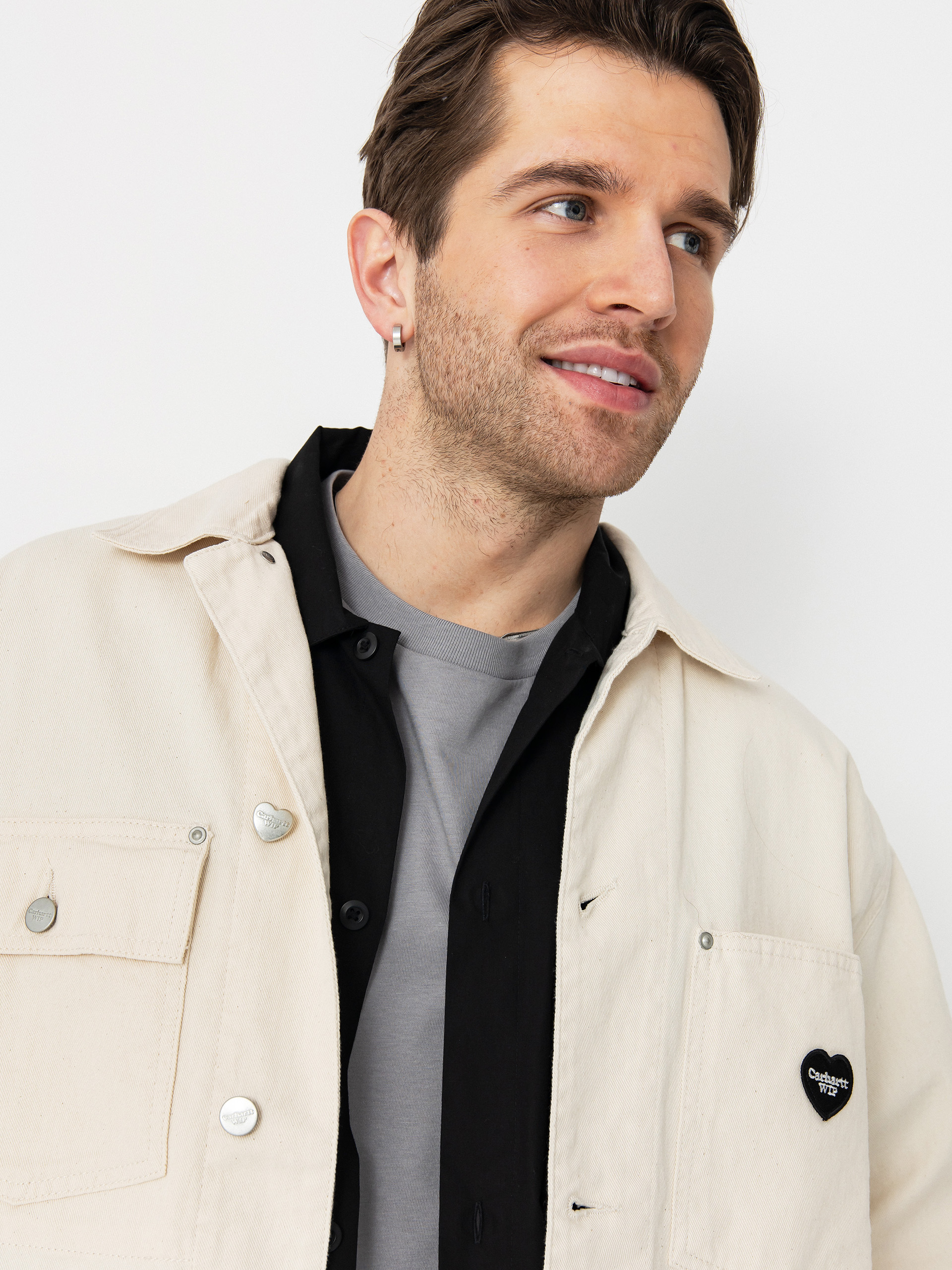 Geacă Carhartt WIP Drewe Chore Coat (natural)