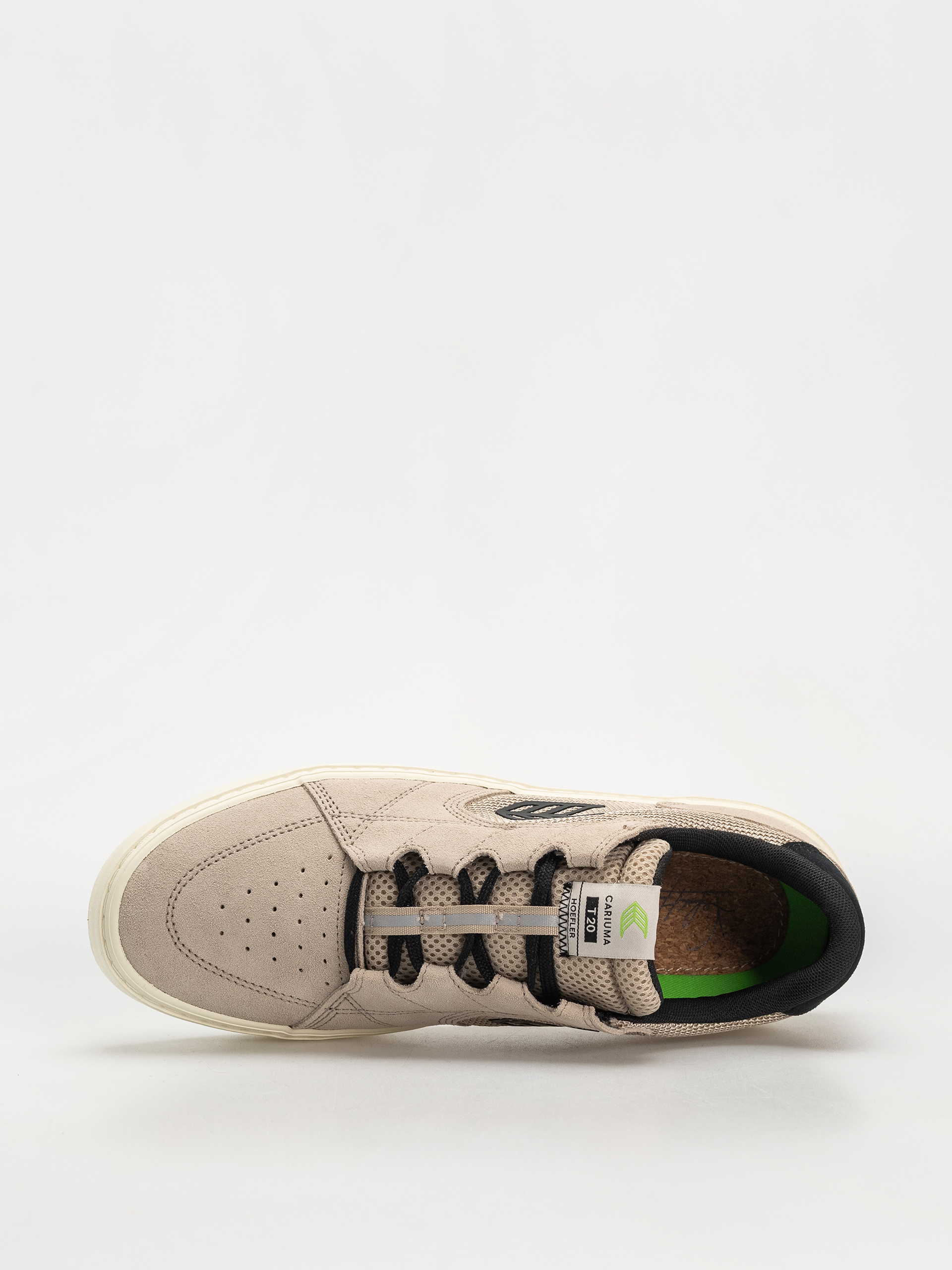Pantofi Cariuma T20 Pro (plaza taupe suede and mesh black logo)
