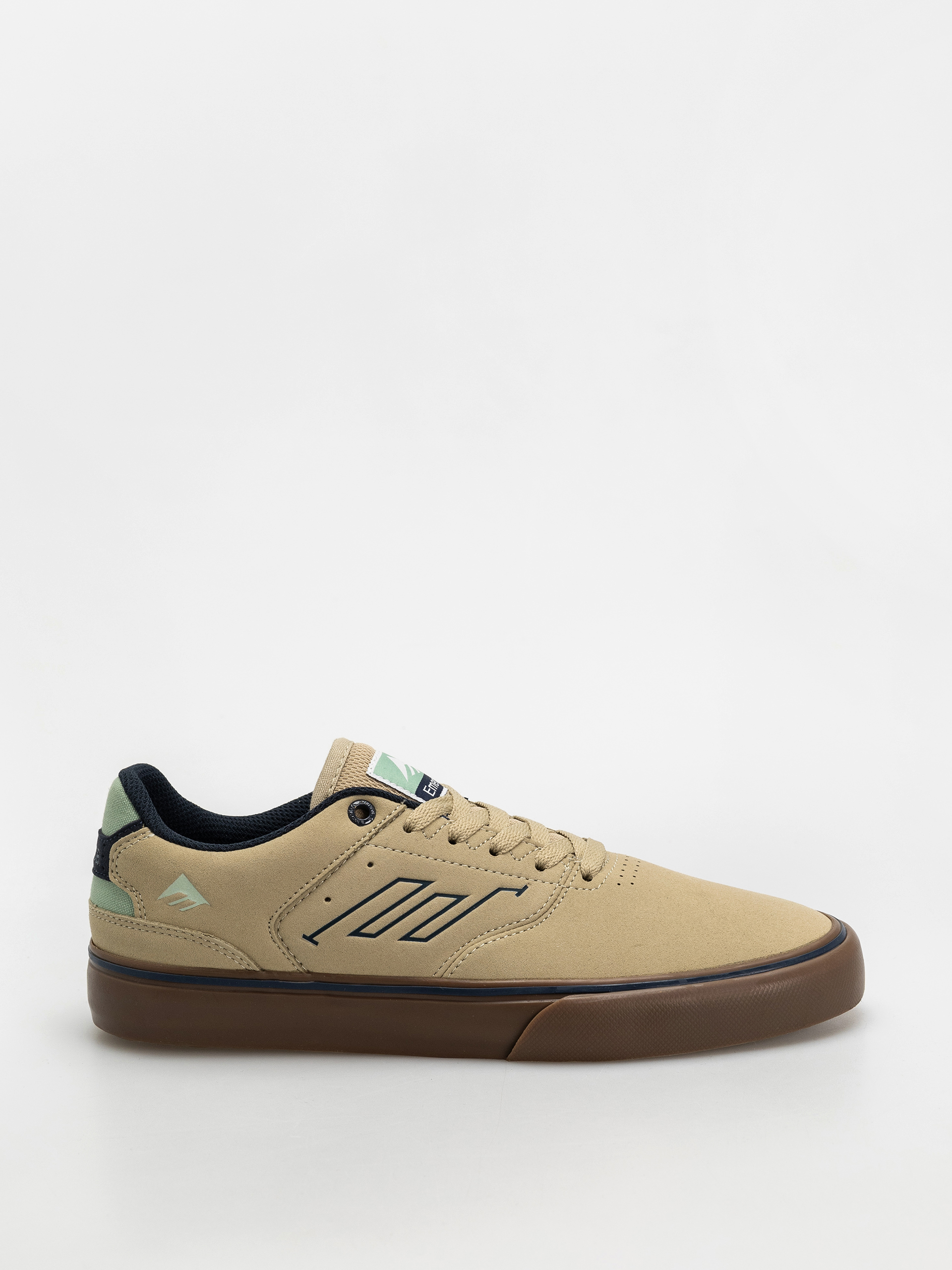 Pantofi Emerica The Low Vulc (tan/blue/green)