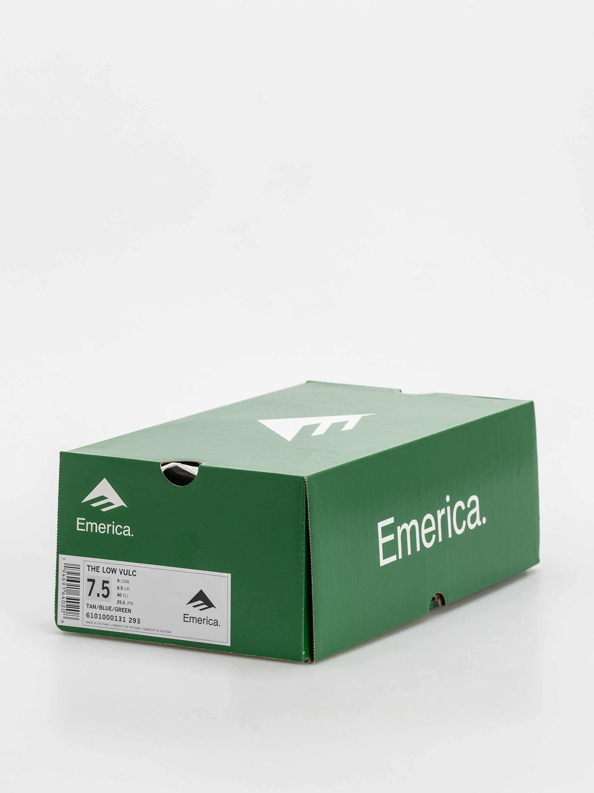 Pantofi Emerica The Low Vulc (tan/blue/green)
