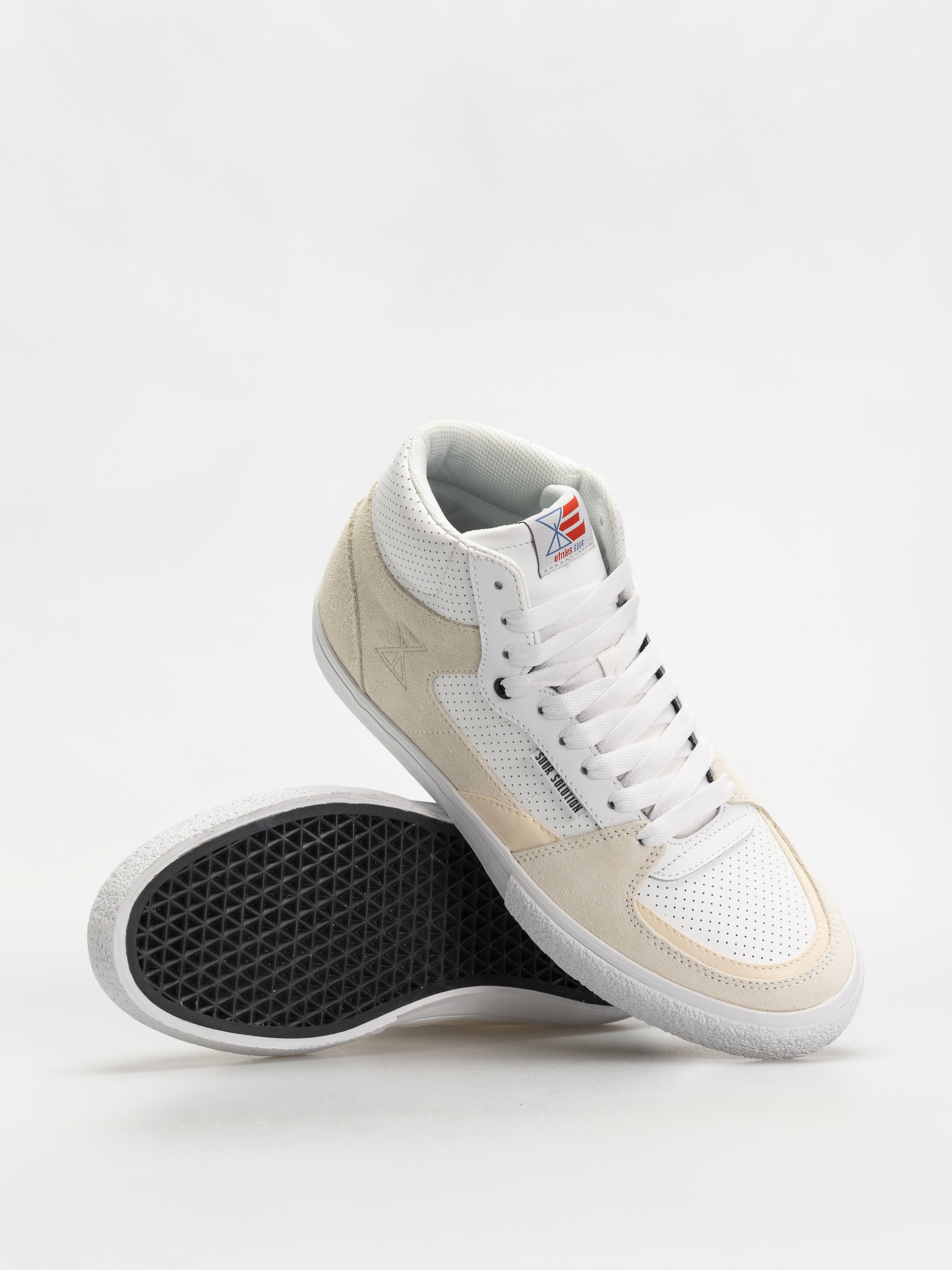 Pantofi Etnies Screw Vulc Mid X Sour (white)