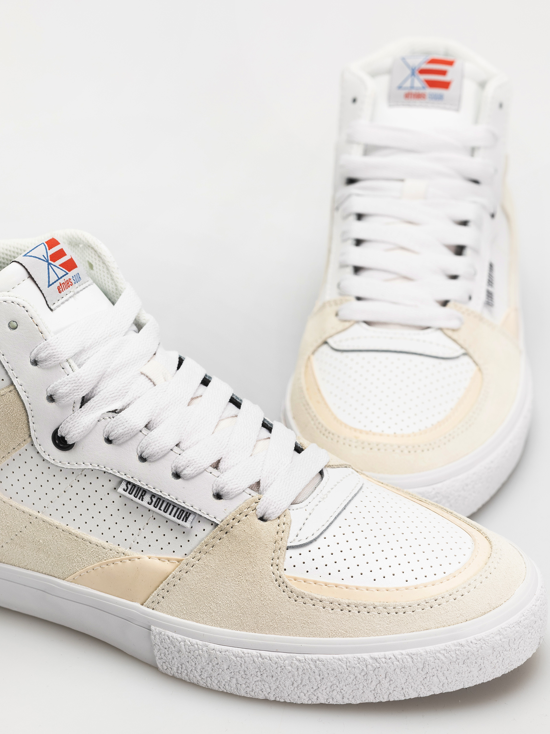 Pantofi Etnies Screw Vulc Mid X Sour (white)