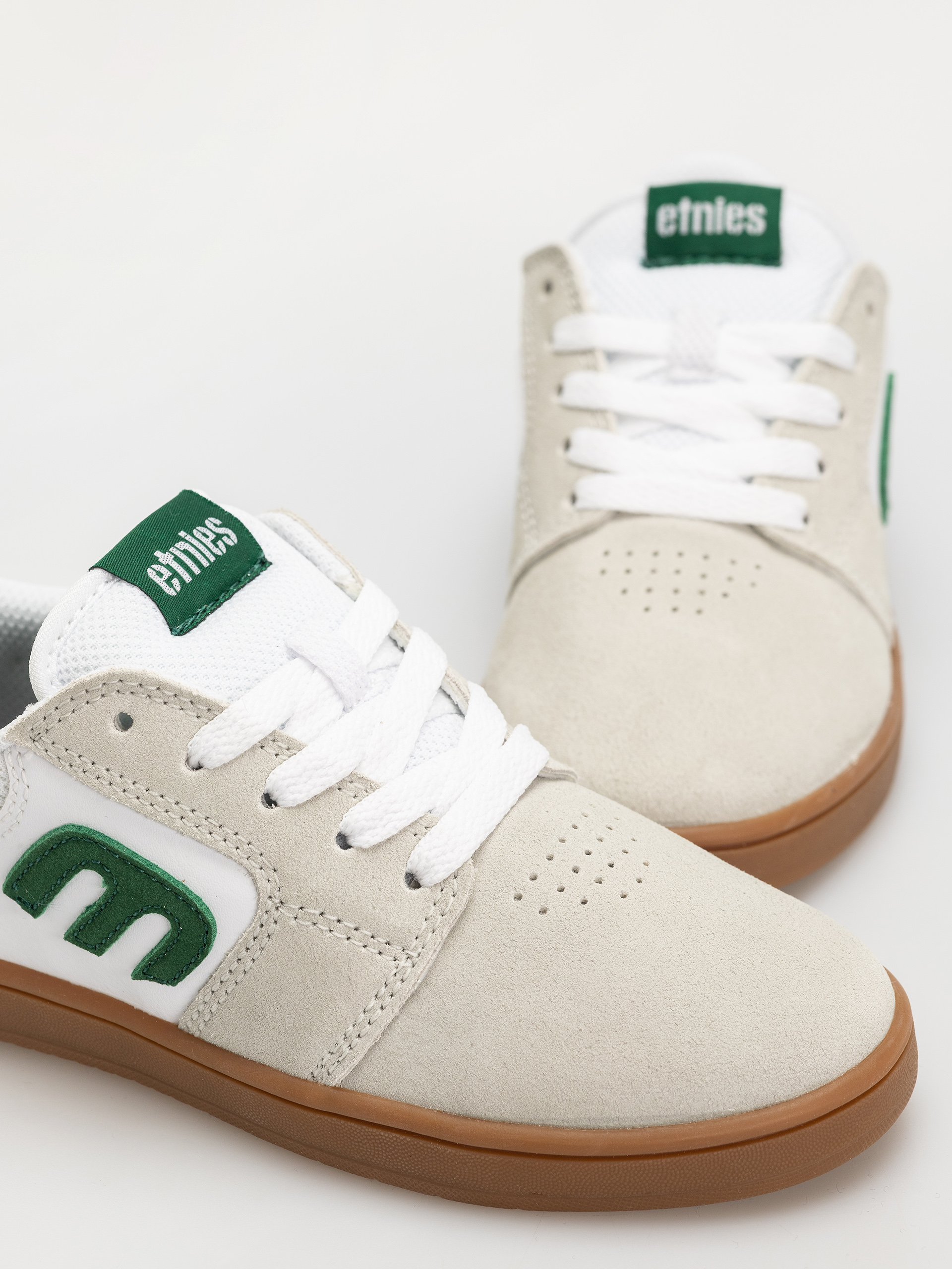 Pantofi Etnies Kids Cresta JR (white/green/gum)