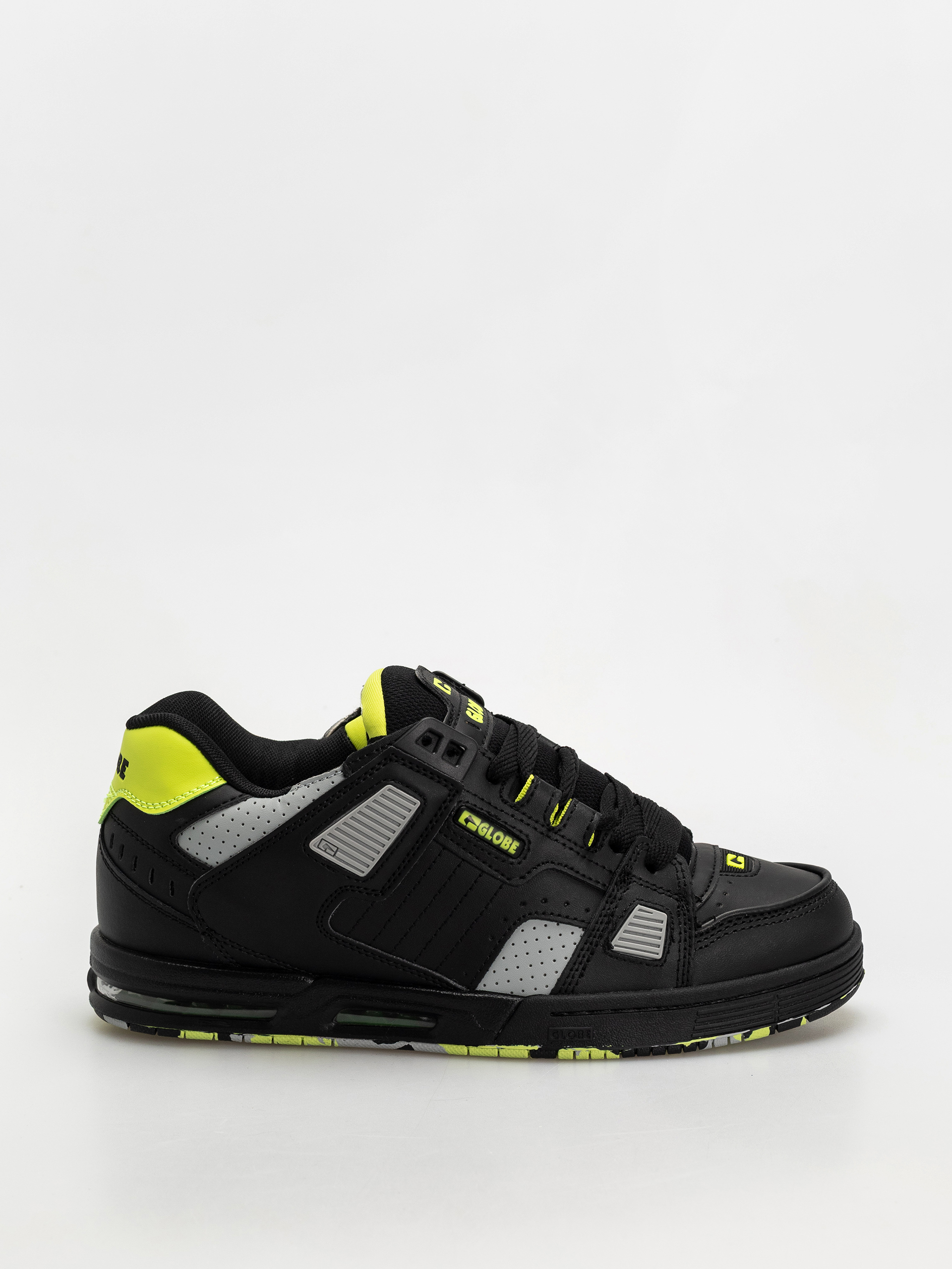 Pantofi Globe Sabre (black lime)