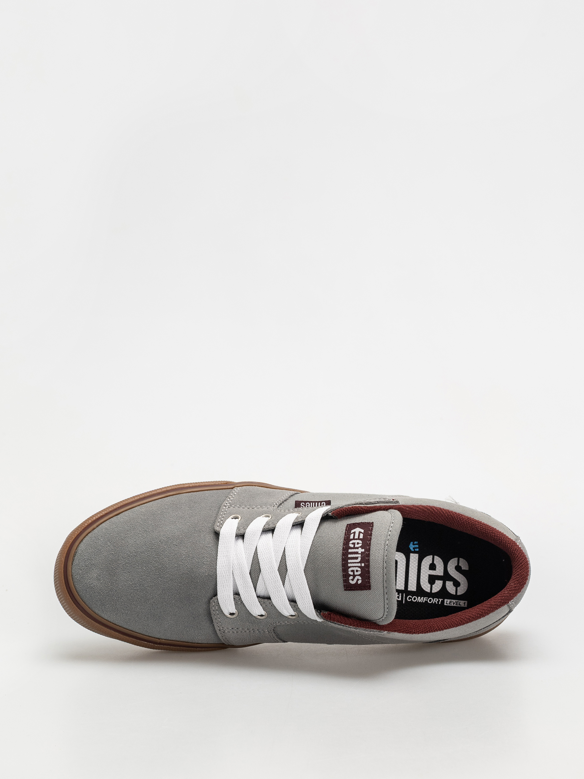 Pantofi Etnies Barge Ls (grey/gum/red)