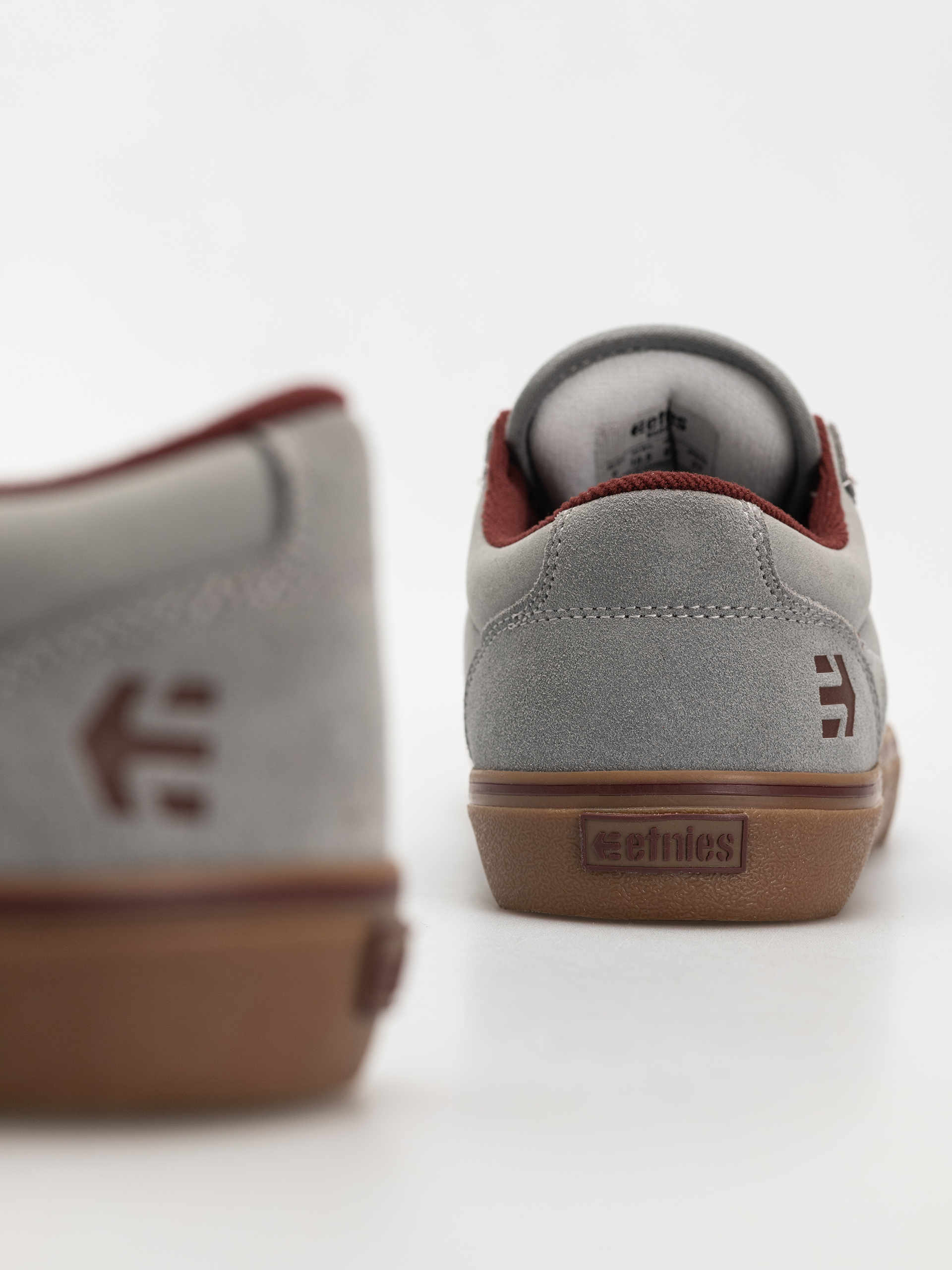 Pantofi Etnies Barge Ls (grey/gum/red)