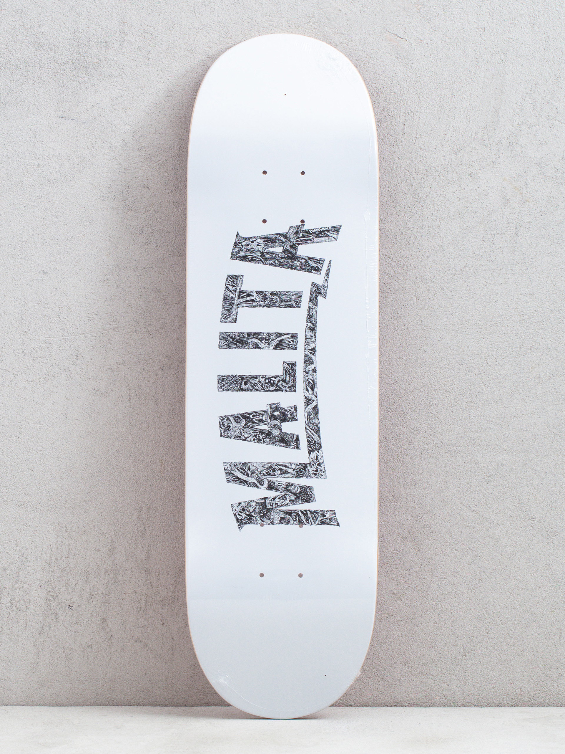 Placă Malita Logo Thunder X Ancymon Mini (white/black)