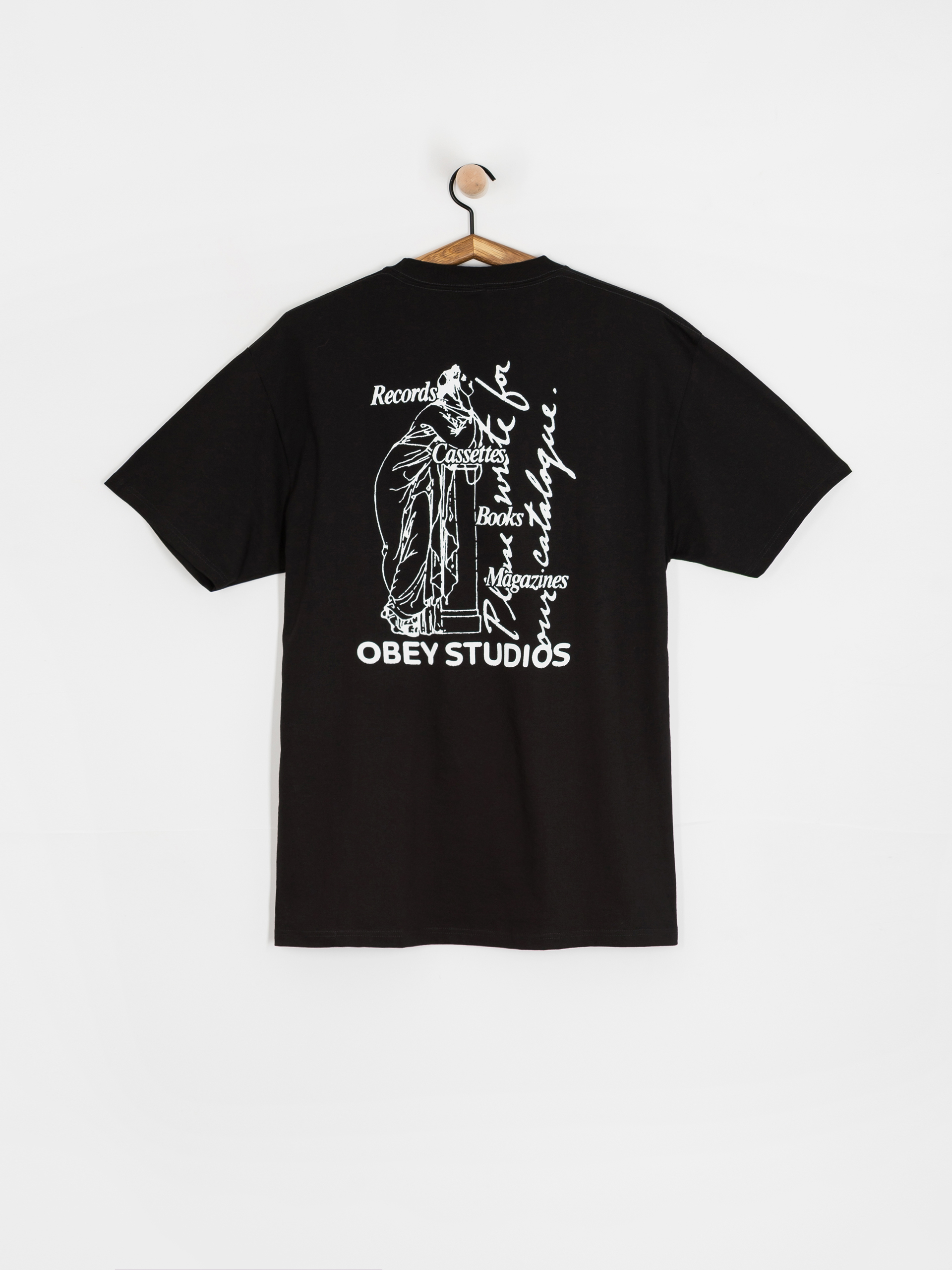 Tricou OBEY Studios Catalogue (black)