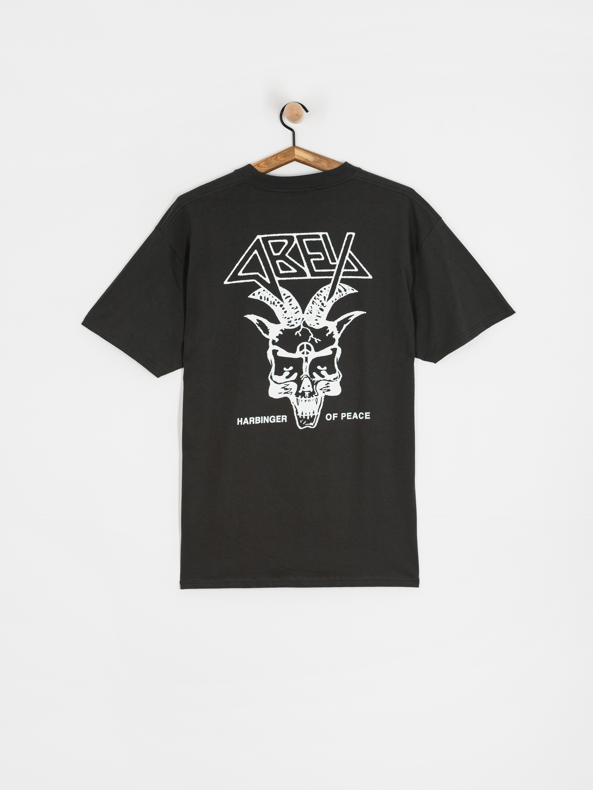 Tricou OBEY Harbinger Of Peace (vintage black)