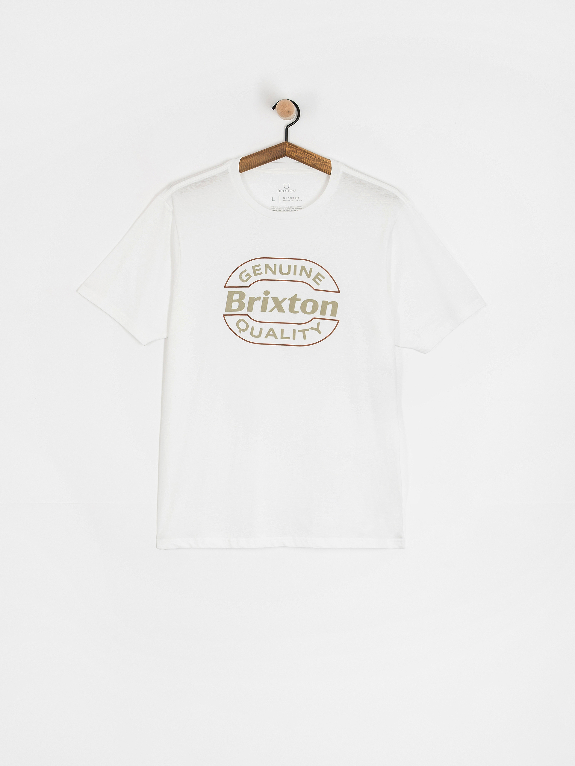 Tricou Brixton Keaton Tlrt (white/red)