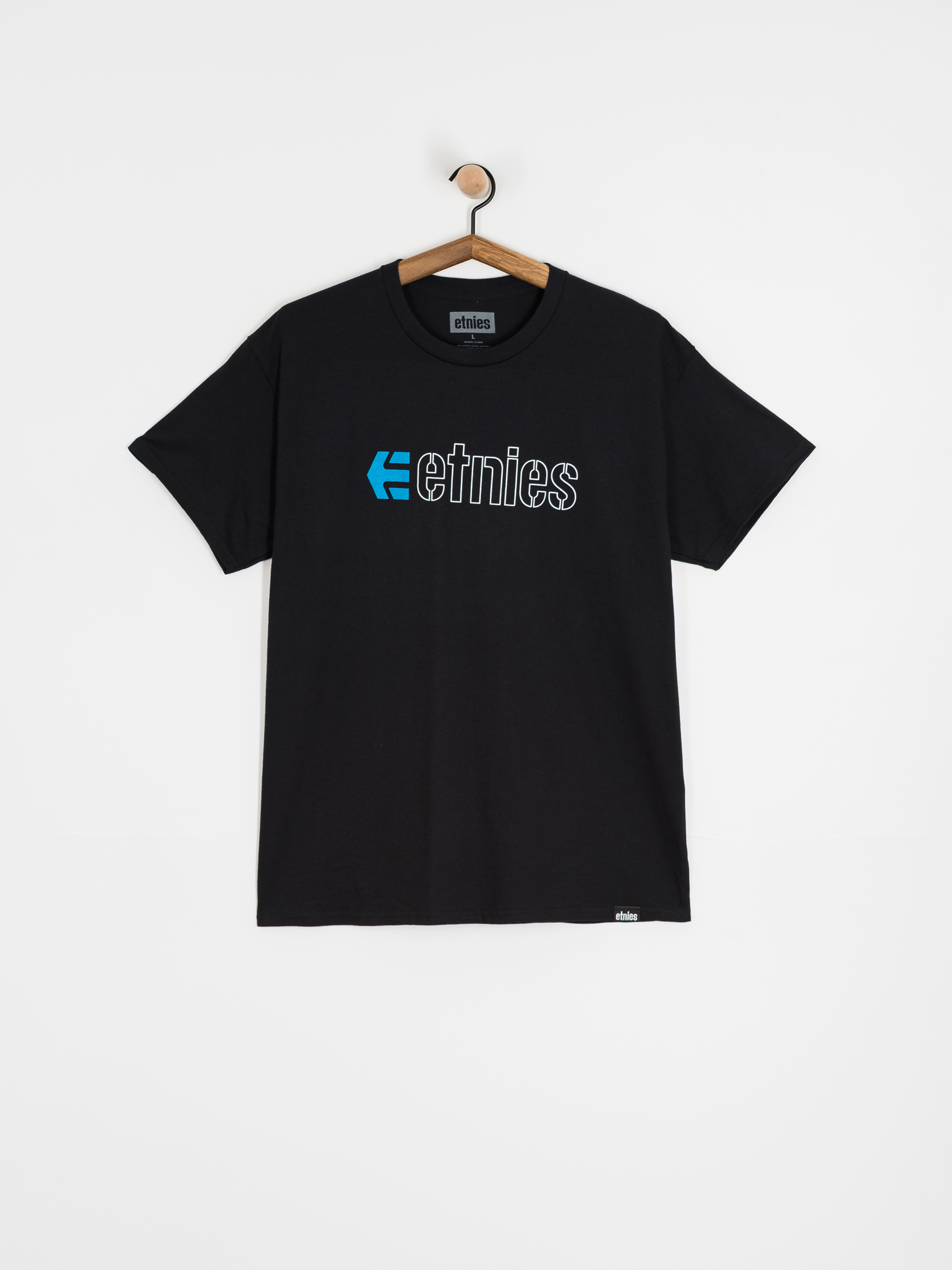 Tricou Etnies Ecorp (black/blue/white)