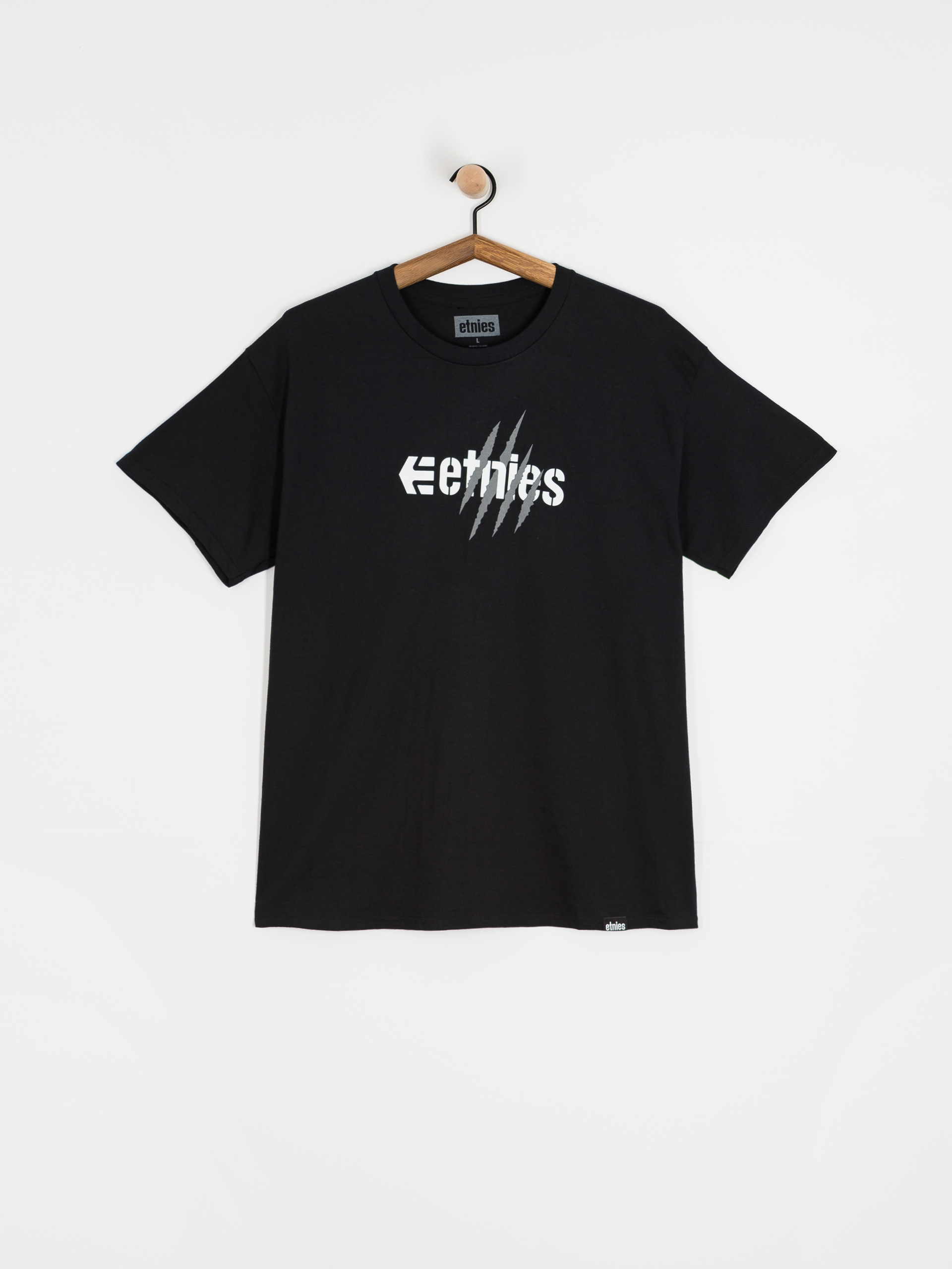 Tricou Etnies Wallen Arrow Slash (black/white)