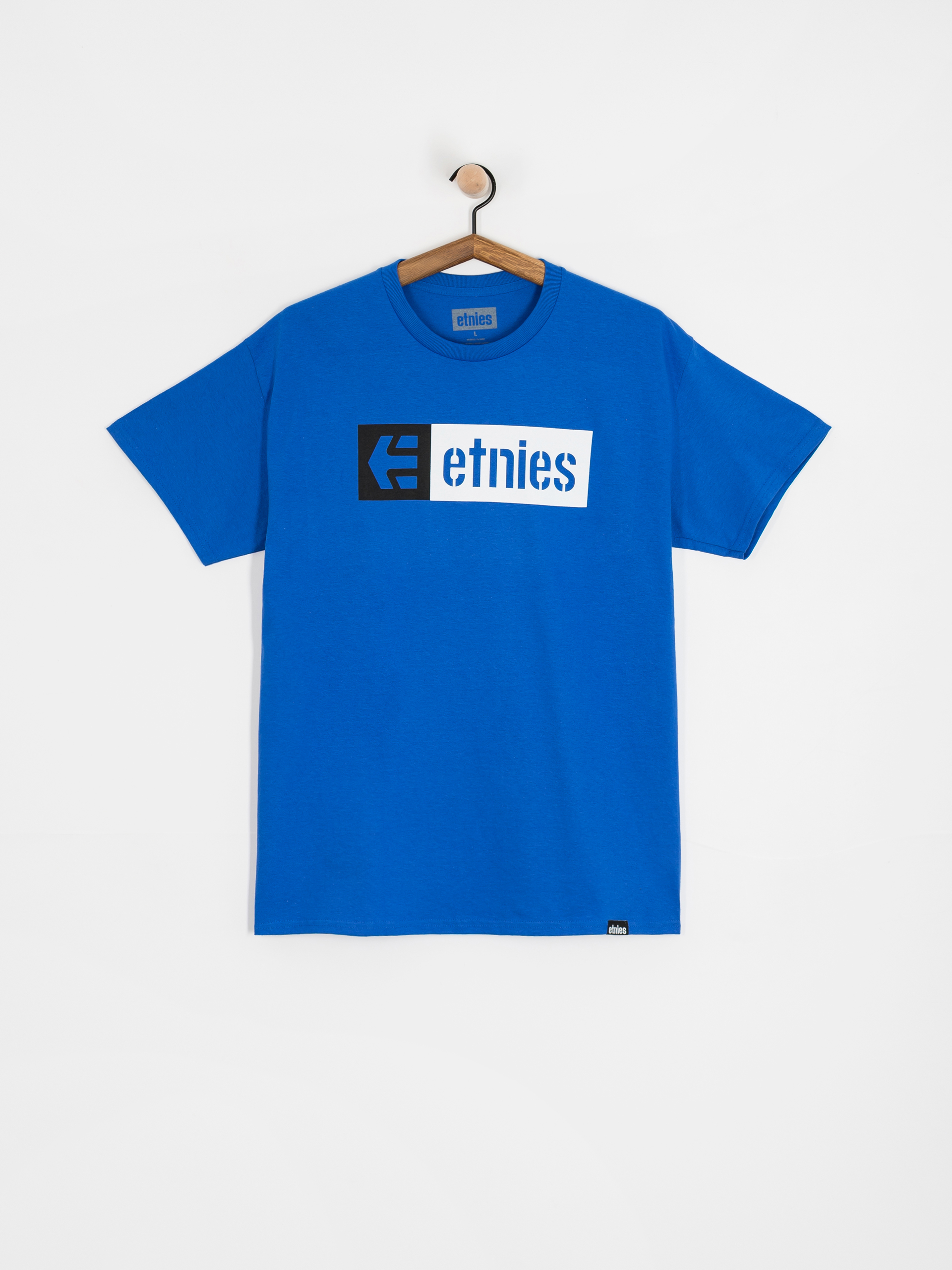 Tricou Etnies New Box (royal/black/white)
