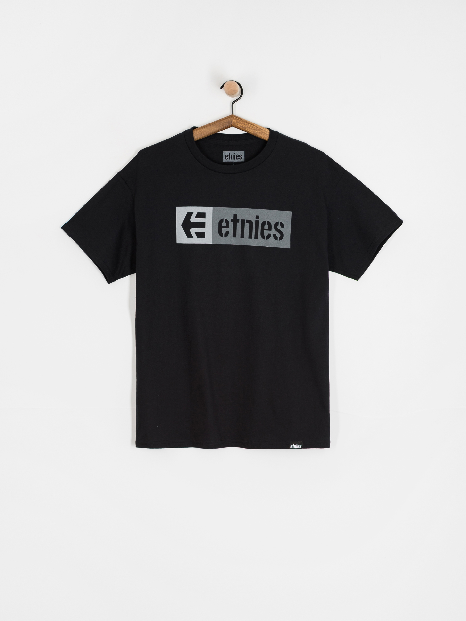 Tricou Etnies New Box (black/grey/grey)
