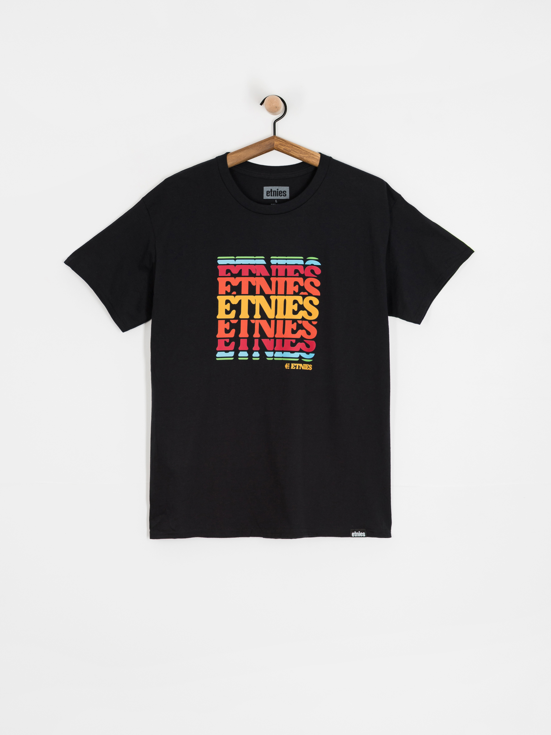 Tricou Etnies Stack Retro (black)