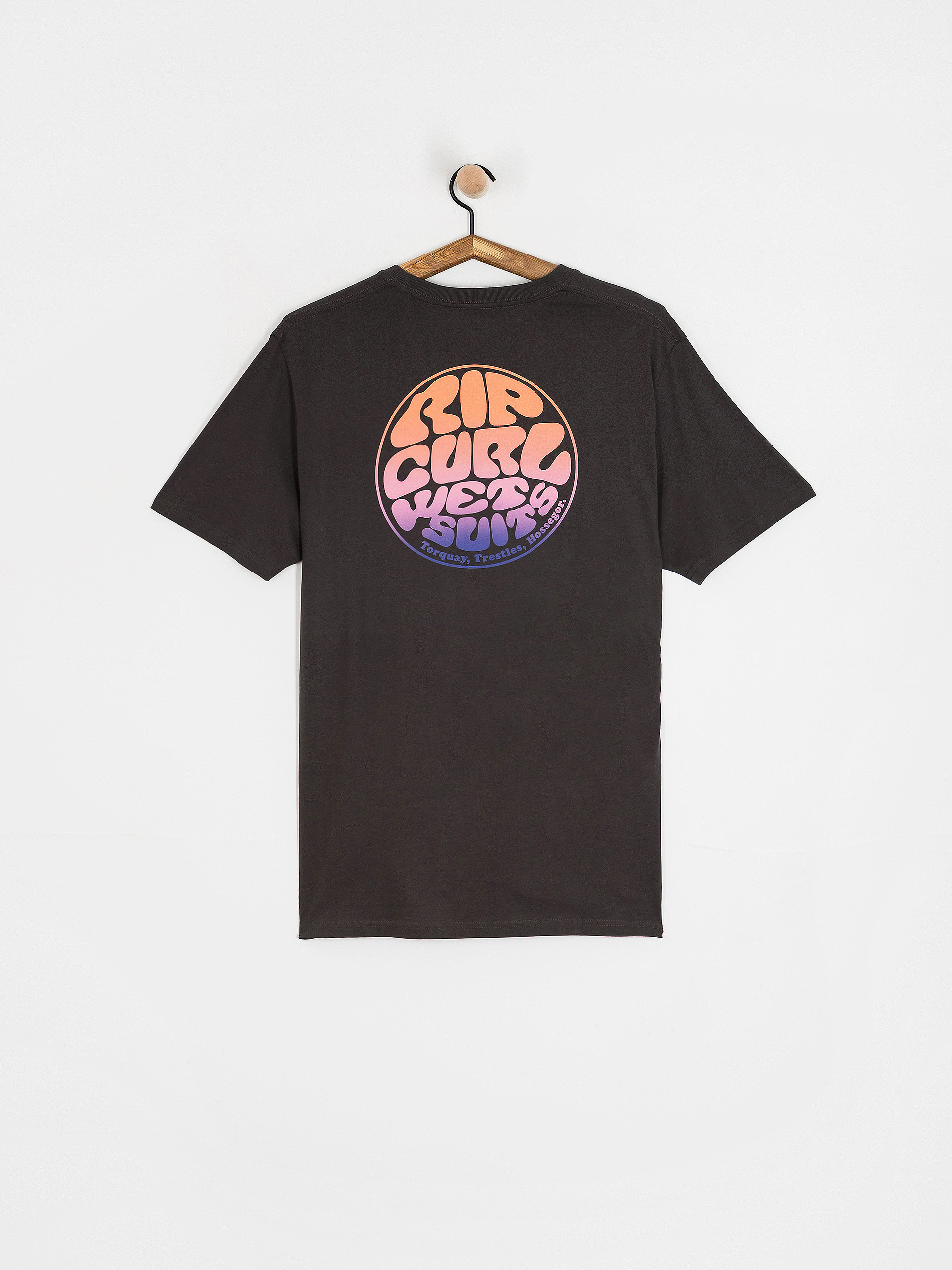 Tricou Rip Curl Wettie Passage Icon (washed black)