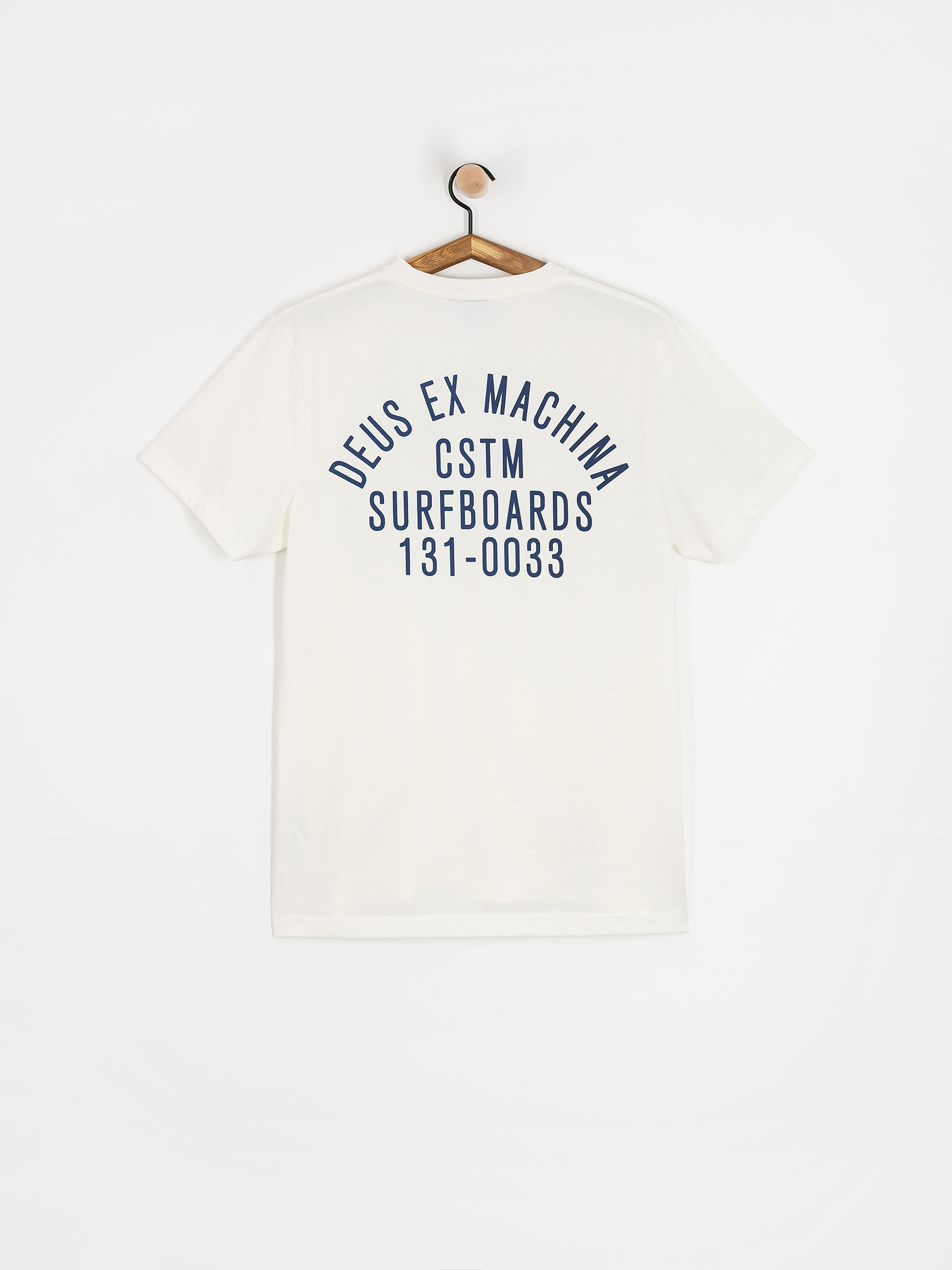 Tricou Deus Ex Machina Recoil (vintage white)