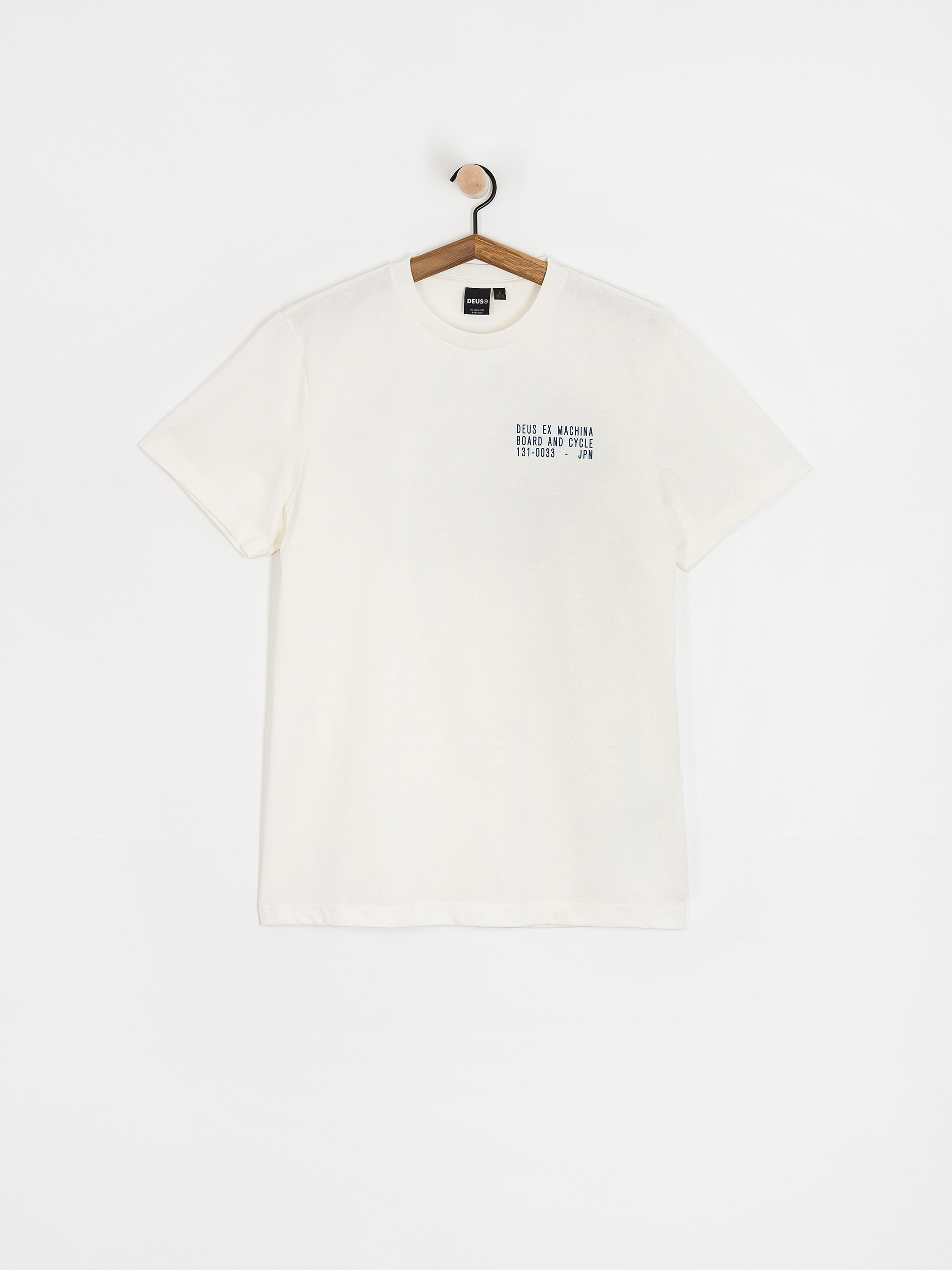 Tricou Deus Ex Machina Recoil (vintage white)