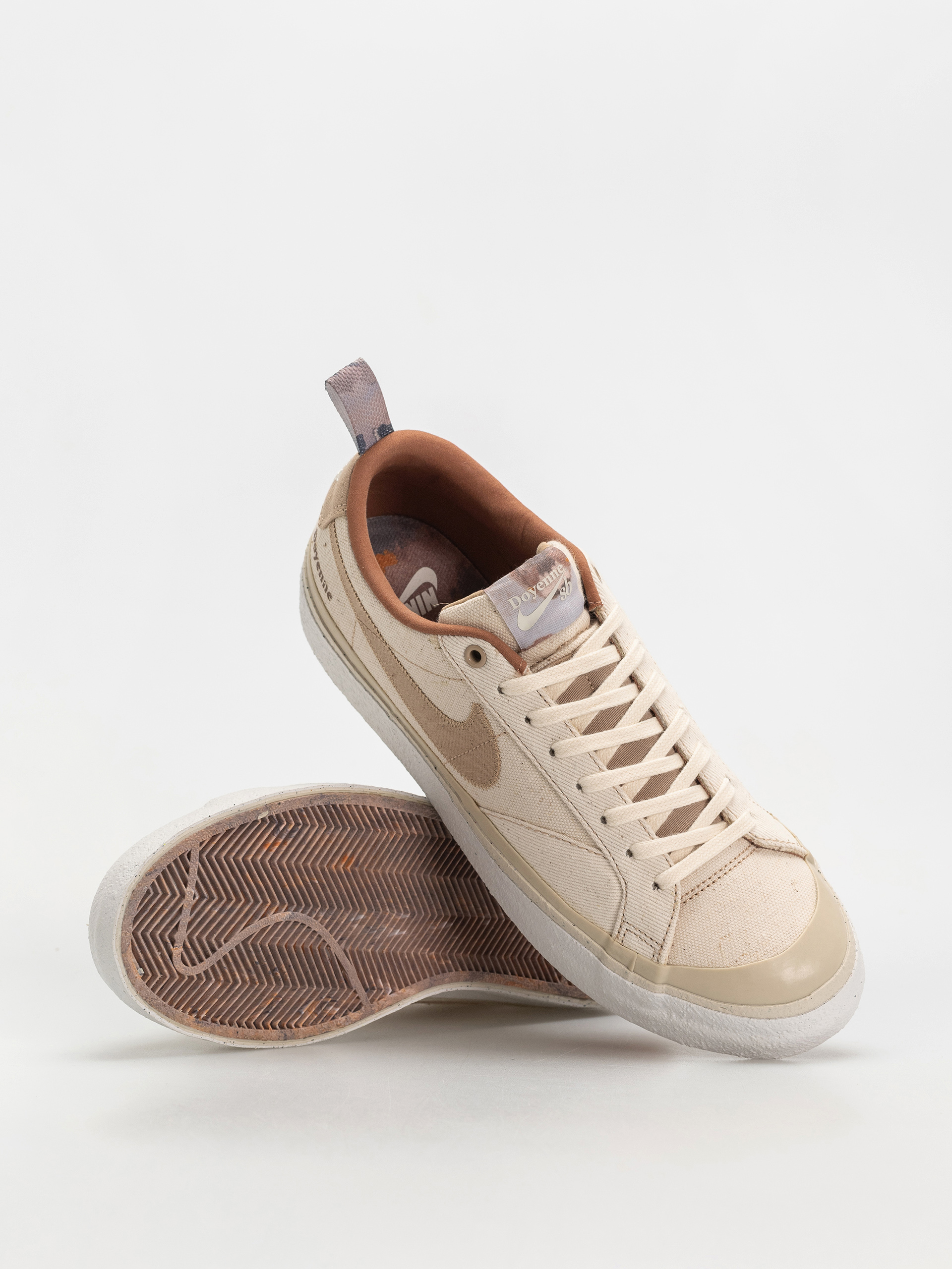 Pantofi Nike SB Blazer Low X Doyenne (coconut milk/rattan limestone rattan)