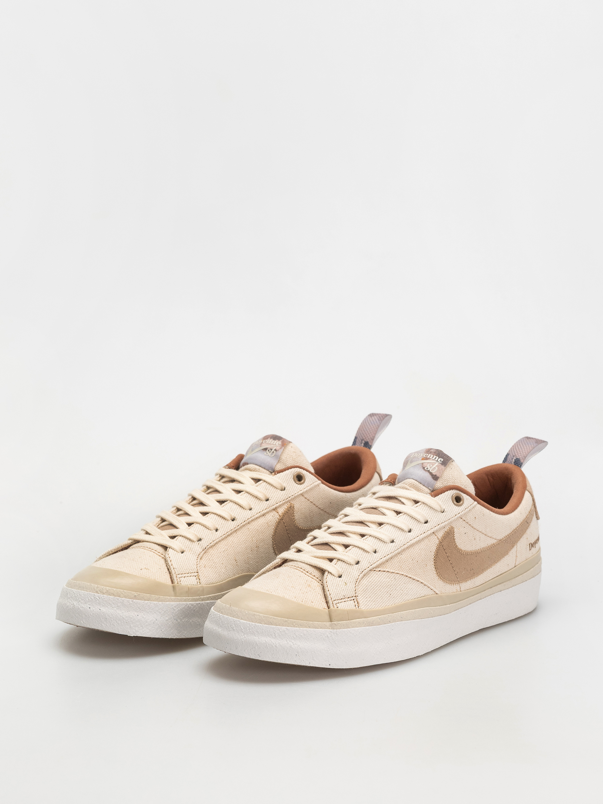 Pantofi Nike SB Blazer Low X Doyenne (coconut milk/rattan limestone rattan)