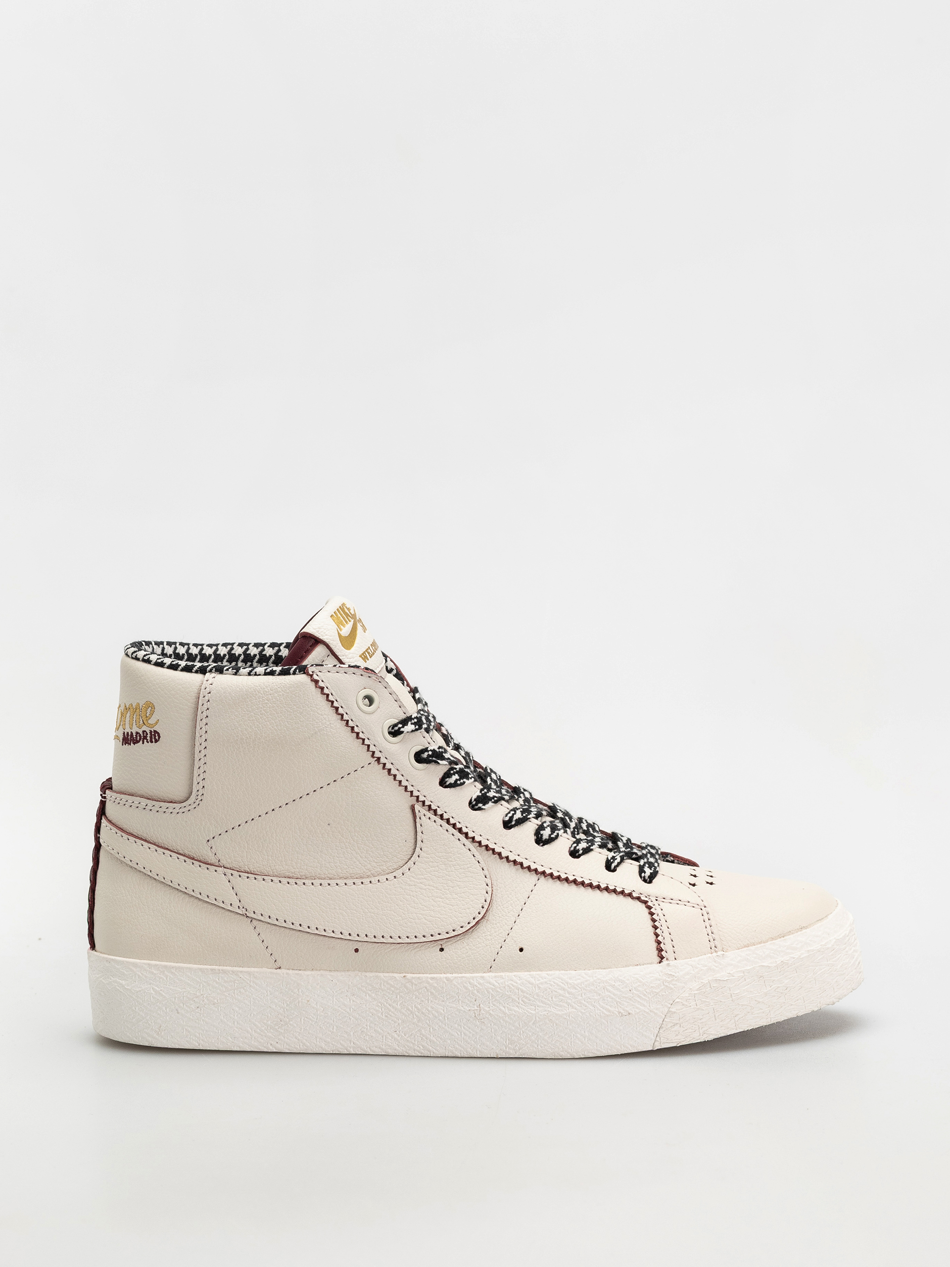 Pantofi Nike SB Zoom Blazer Mid Welcome Skateboarding (sail/dark beetroot/white)