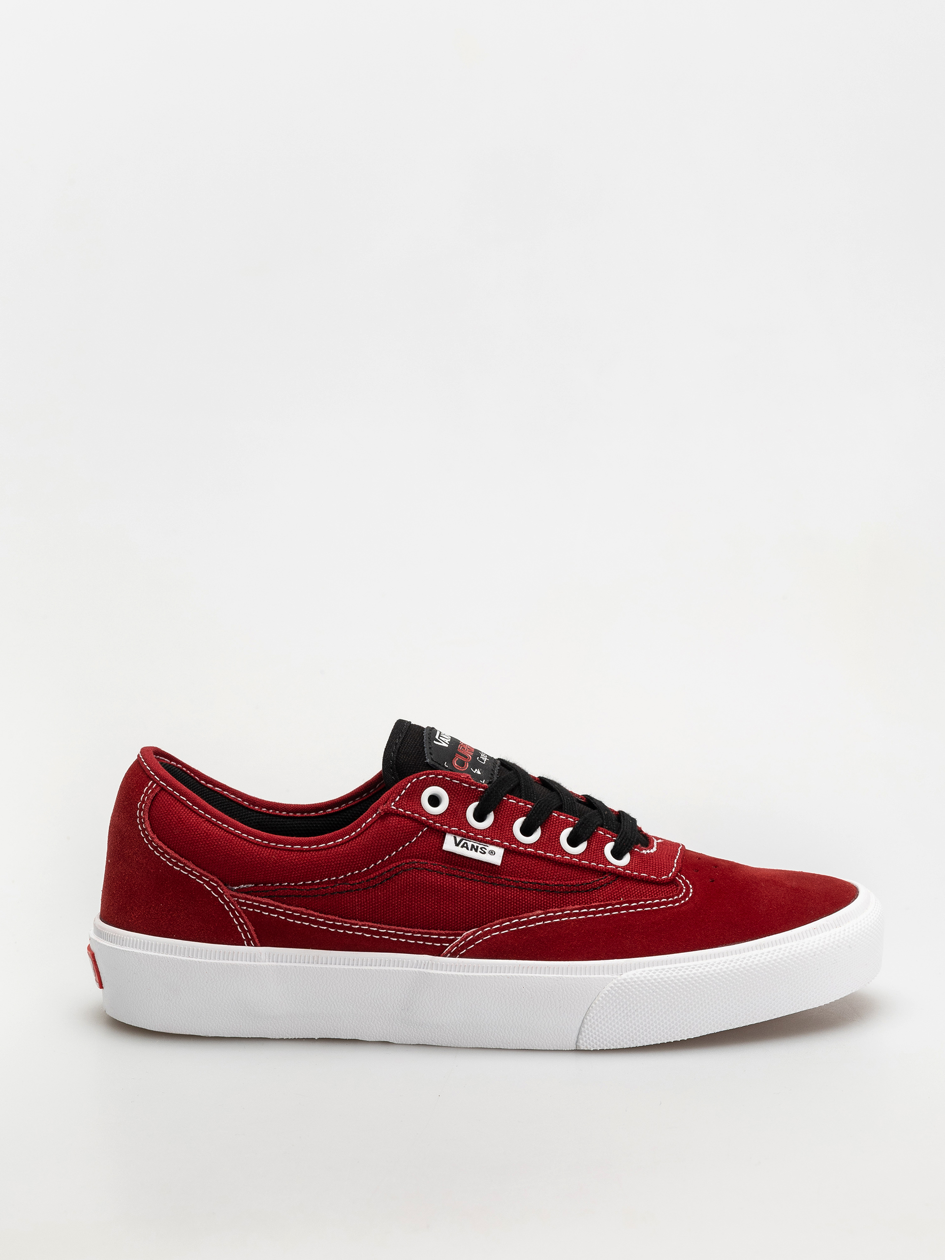 Pantofi Vans Skate Curren Caples (red/white)