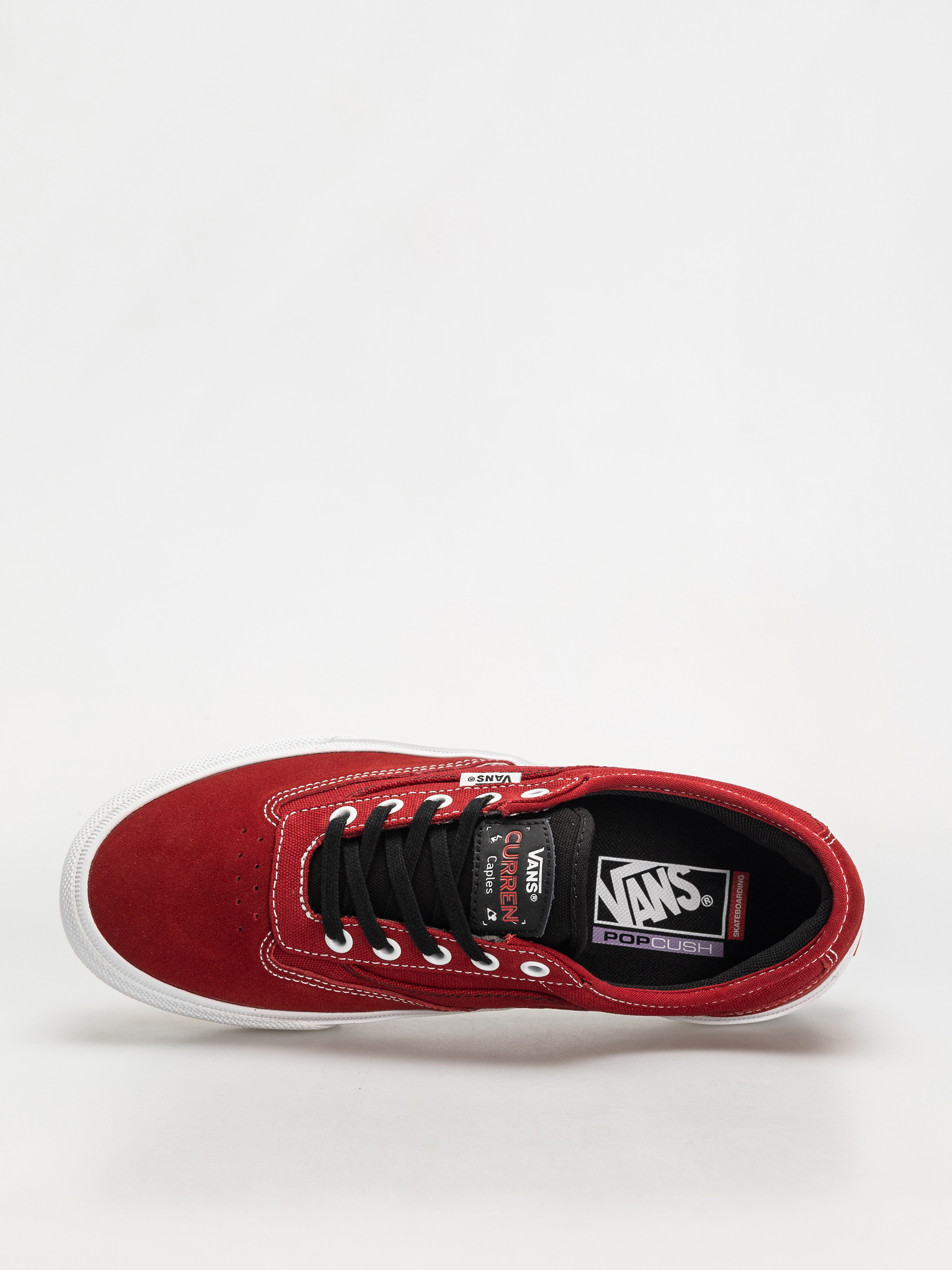 Pantofi Vans Skate Curren Caples (red/white)