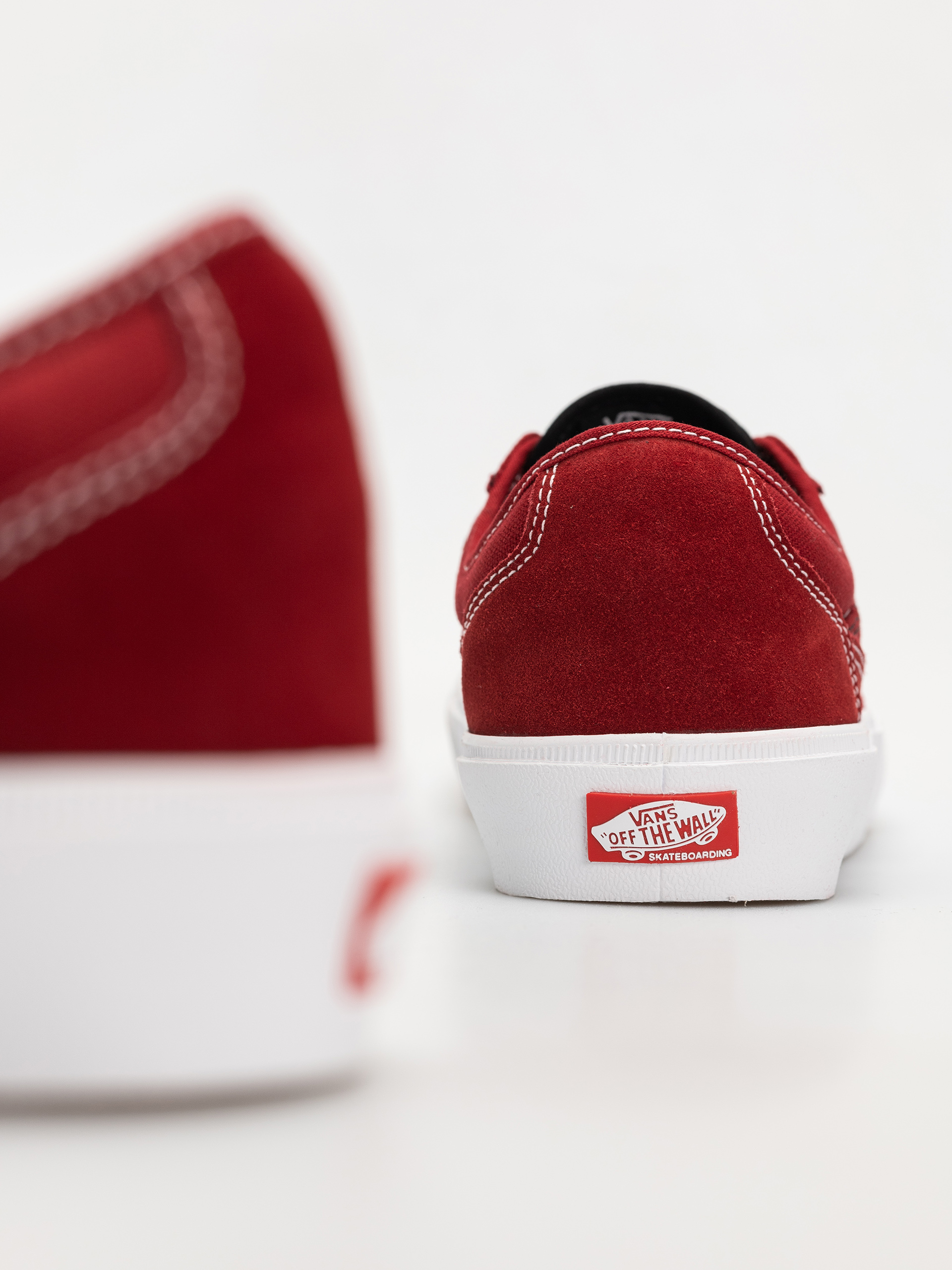 Pantofi Vans Skate Curren Caples (red/white)