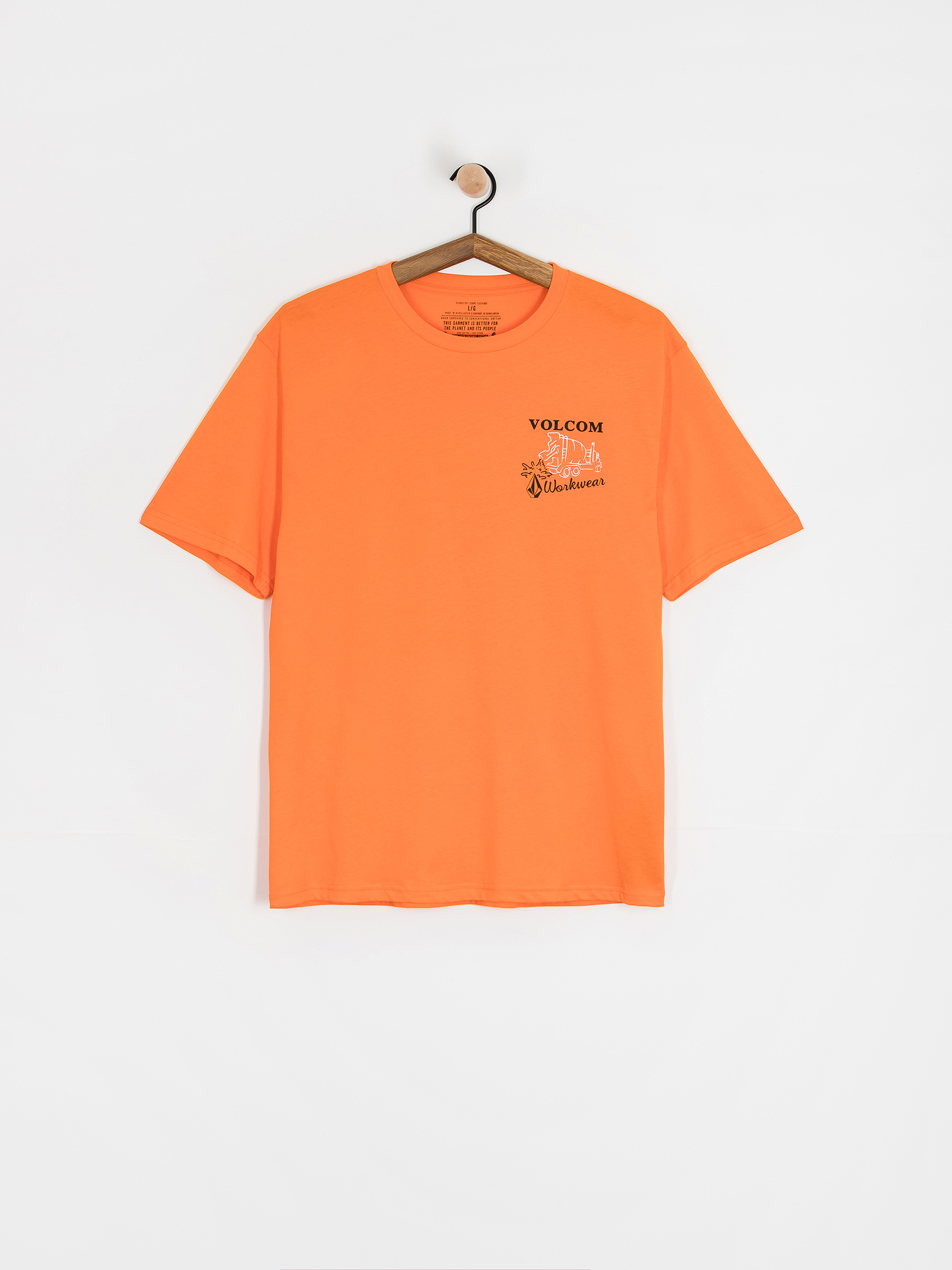 Tricou Volcom Pour Choices Bsc (neon orange)
