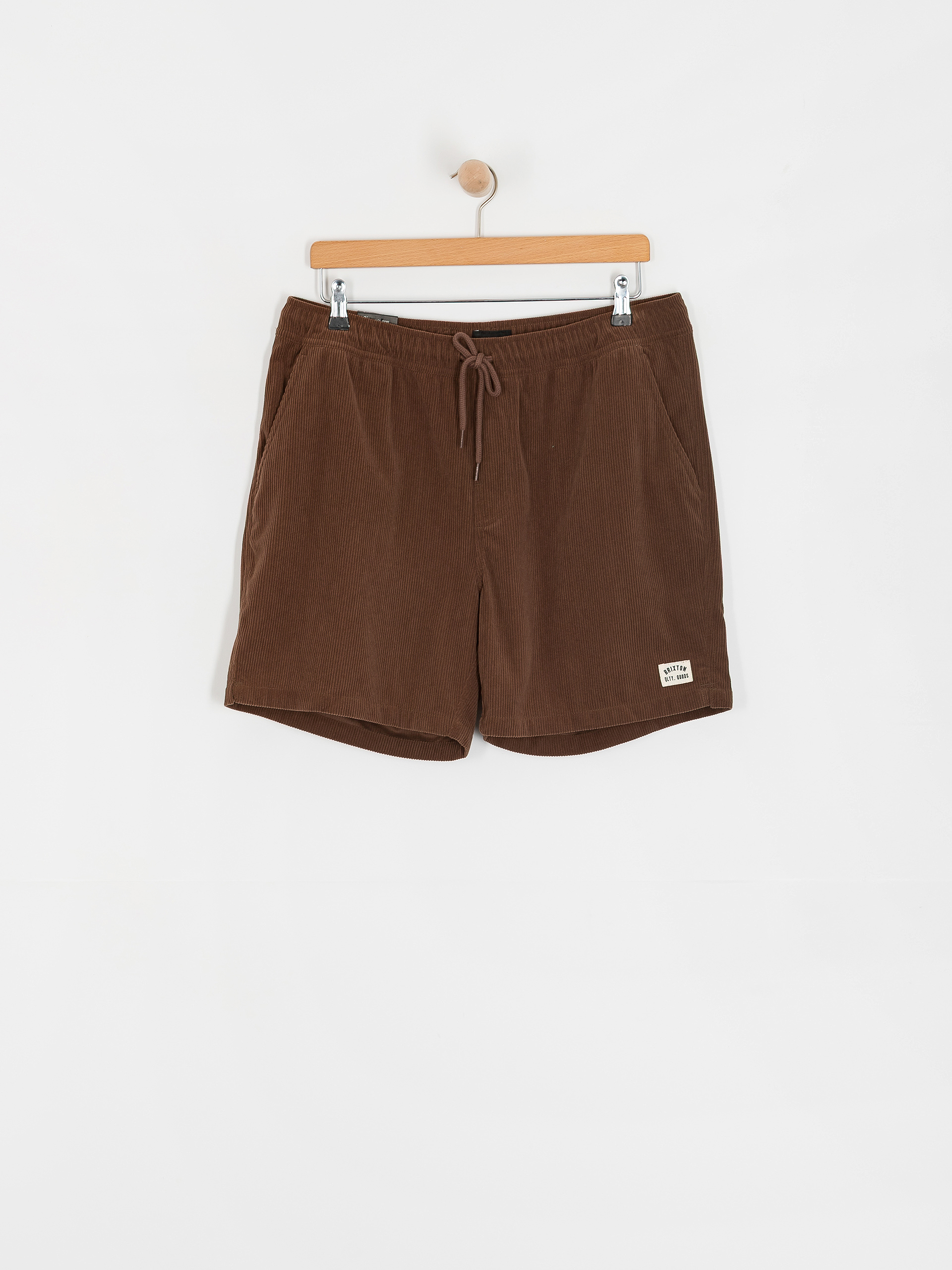 Pantaloni scurți Brixton Everyday Corduroy (pinecone brown)