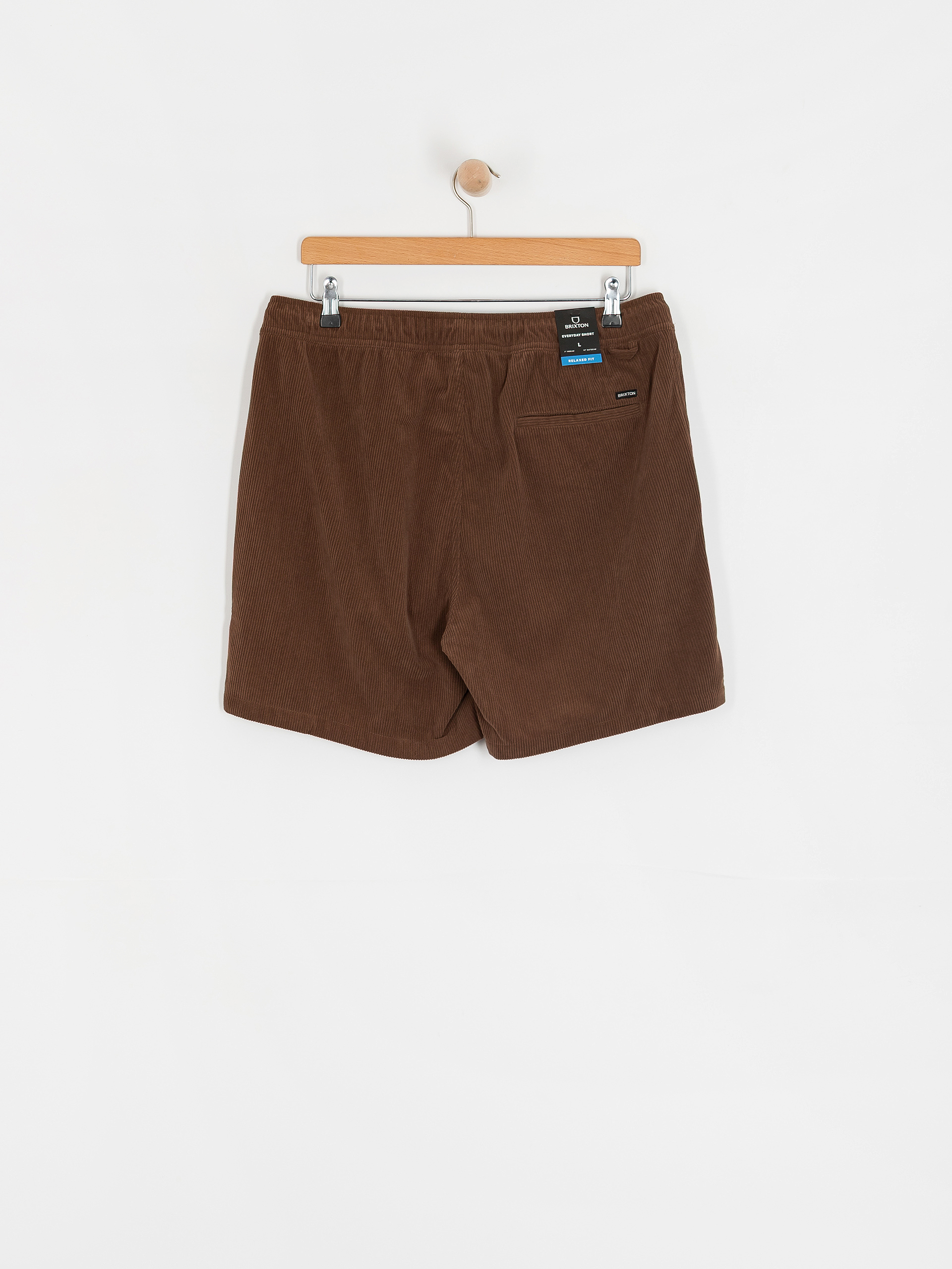 Pantaloni scurți Brixton Everyday Corduroy (pinecone brown)