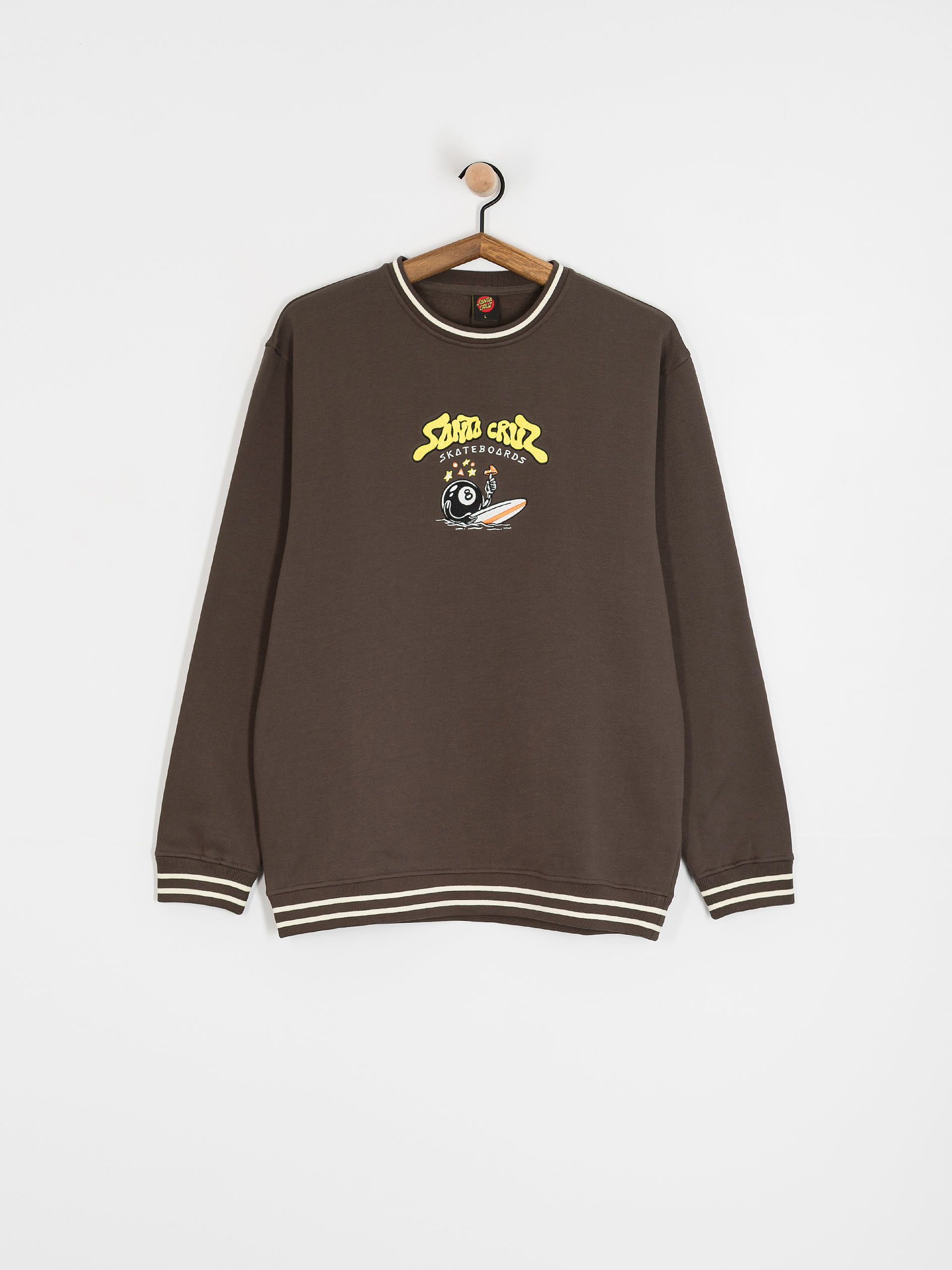 Hanorac Santa Cruz Winkowski Surf Front Crew (washed black)