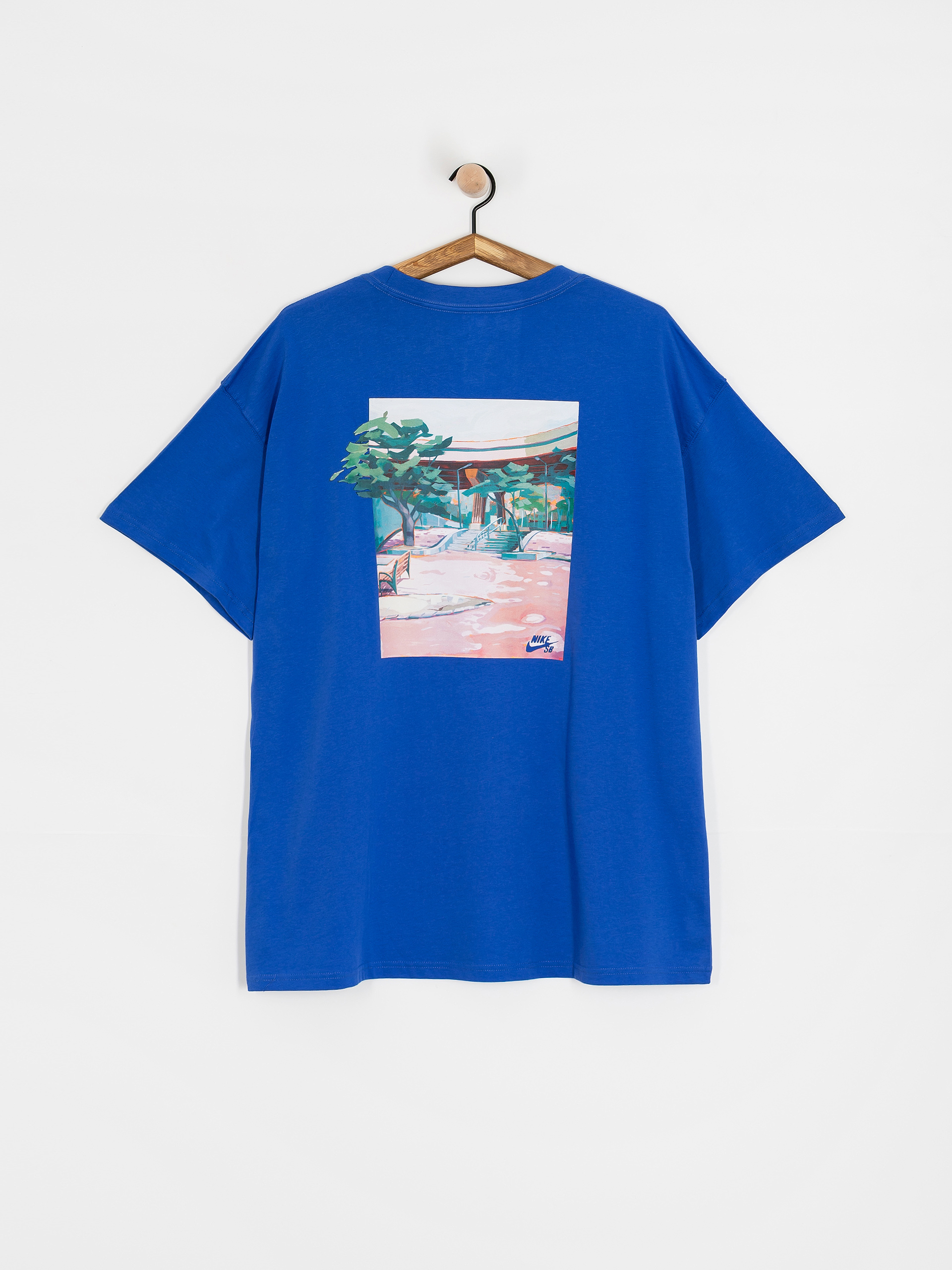 Tricou Nike SB Ooklyn Banks (game royal)