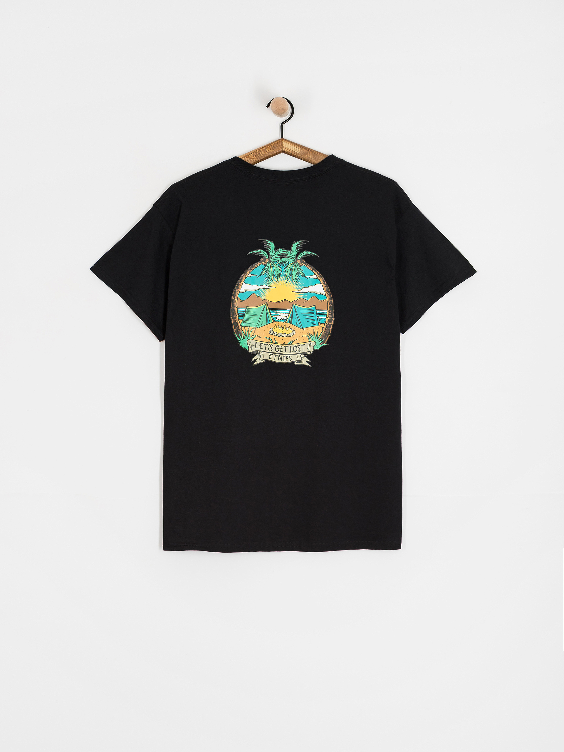 Tricou Etnies Camp Vibes (black)