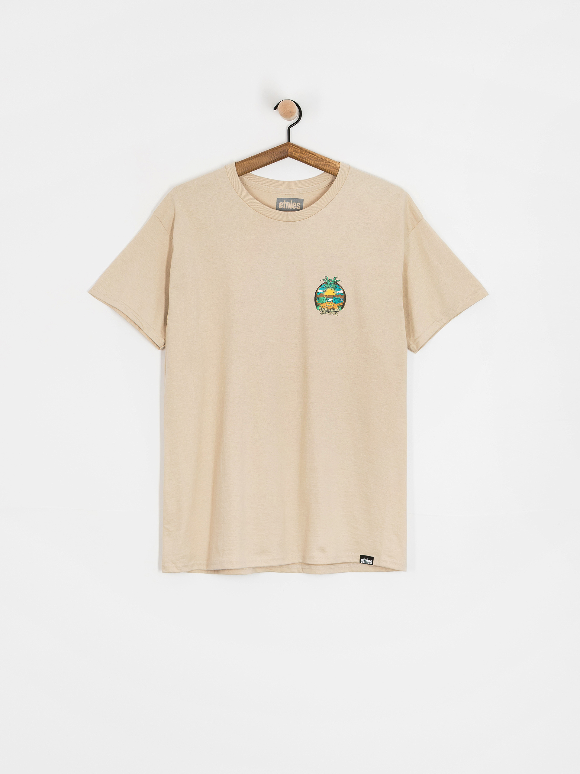 Tricou Etnies Camp Vibes (khaki)