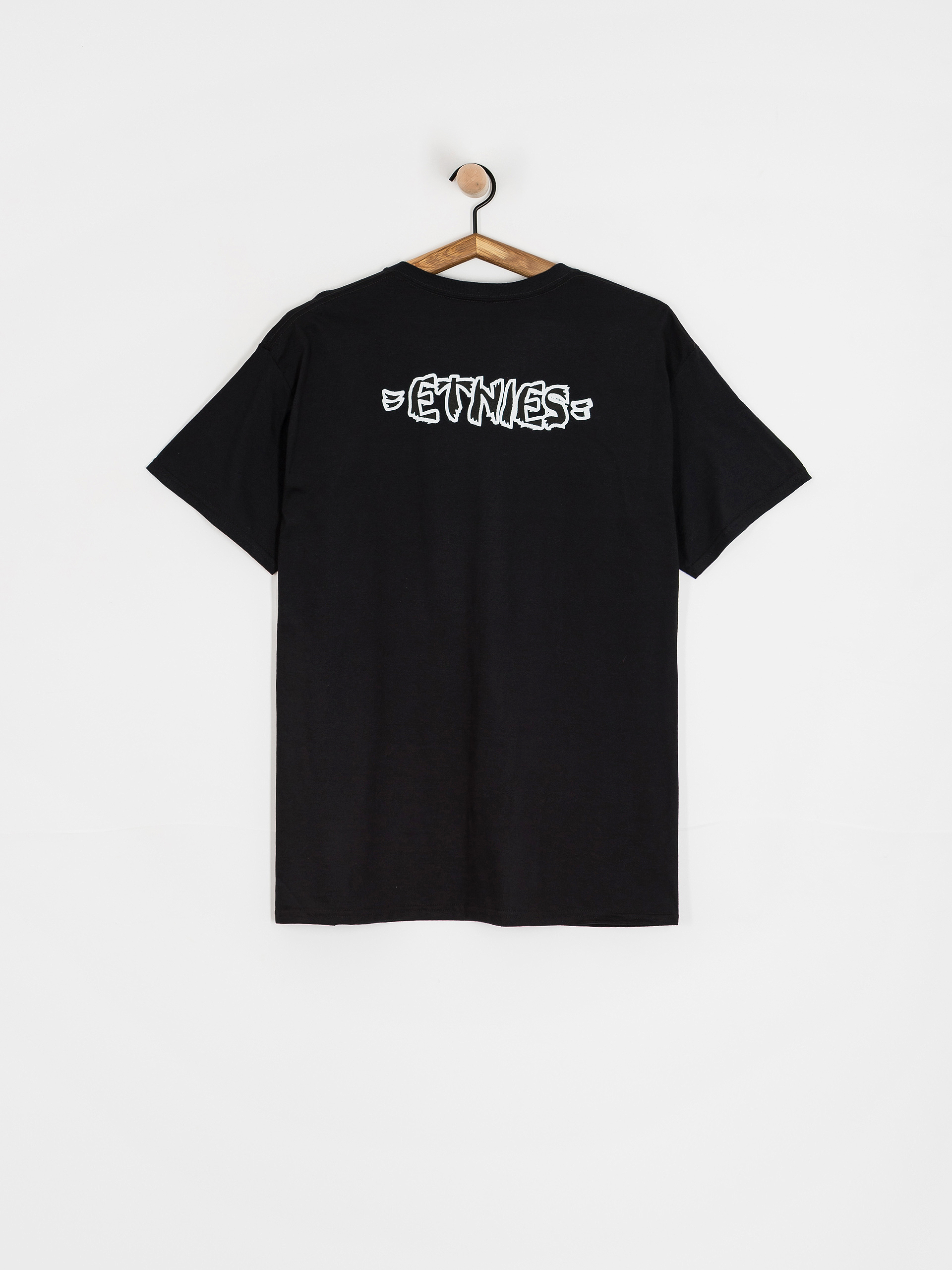 Tricou Etnies Rebel E (black/white)
