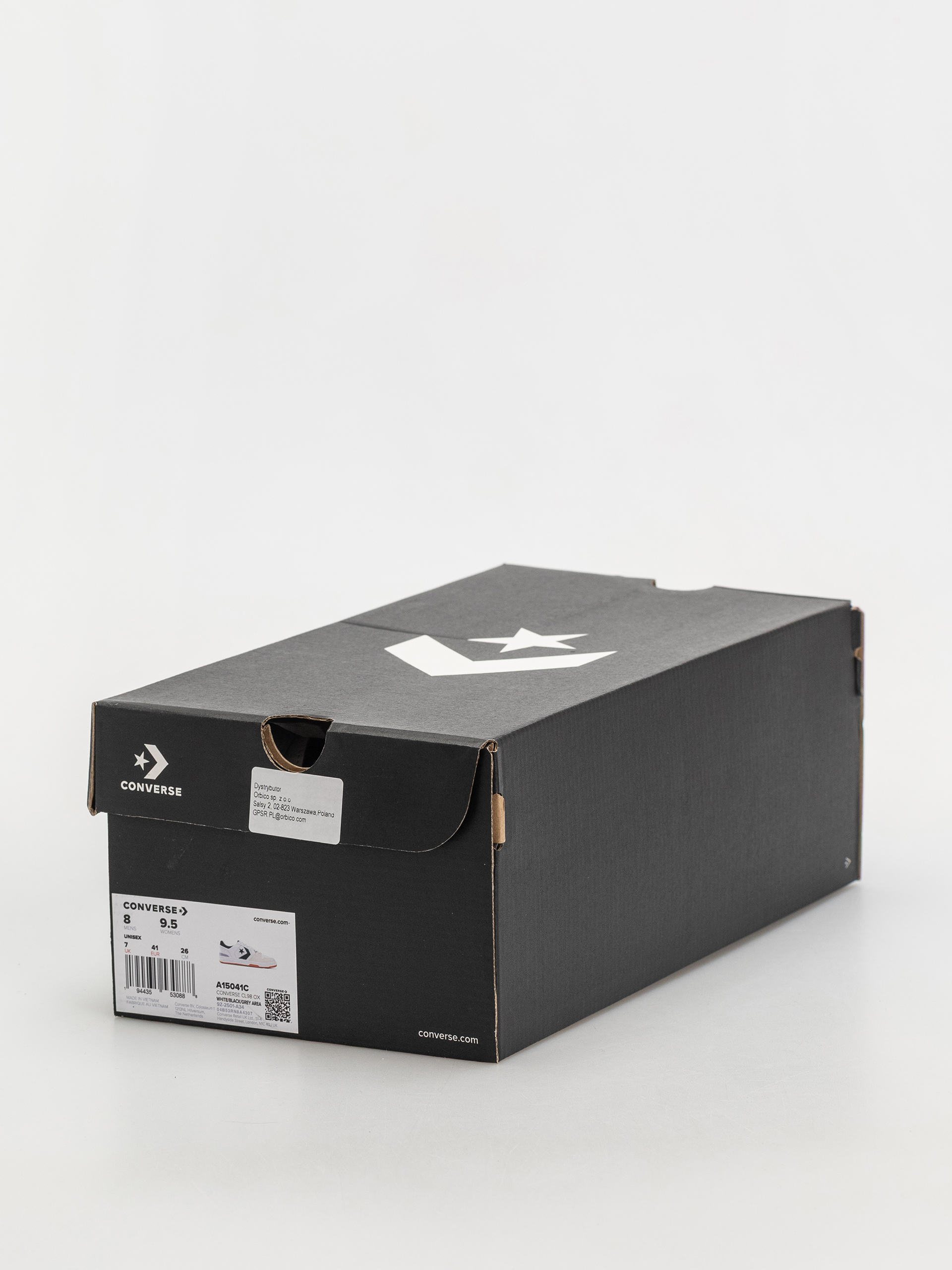 Pantofi Converse CL98 (white/black/grey area)