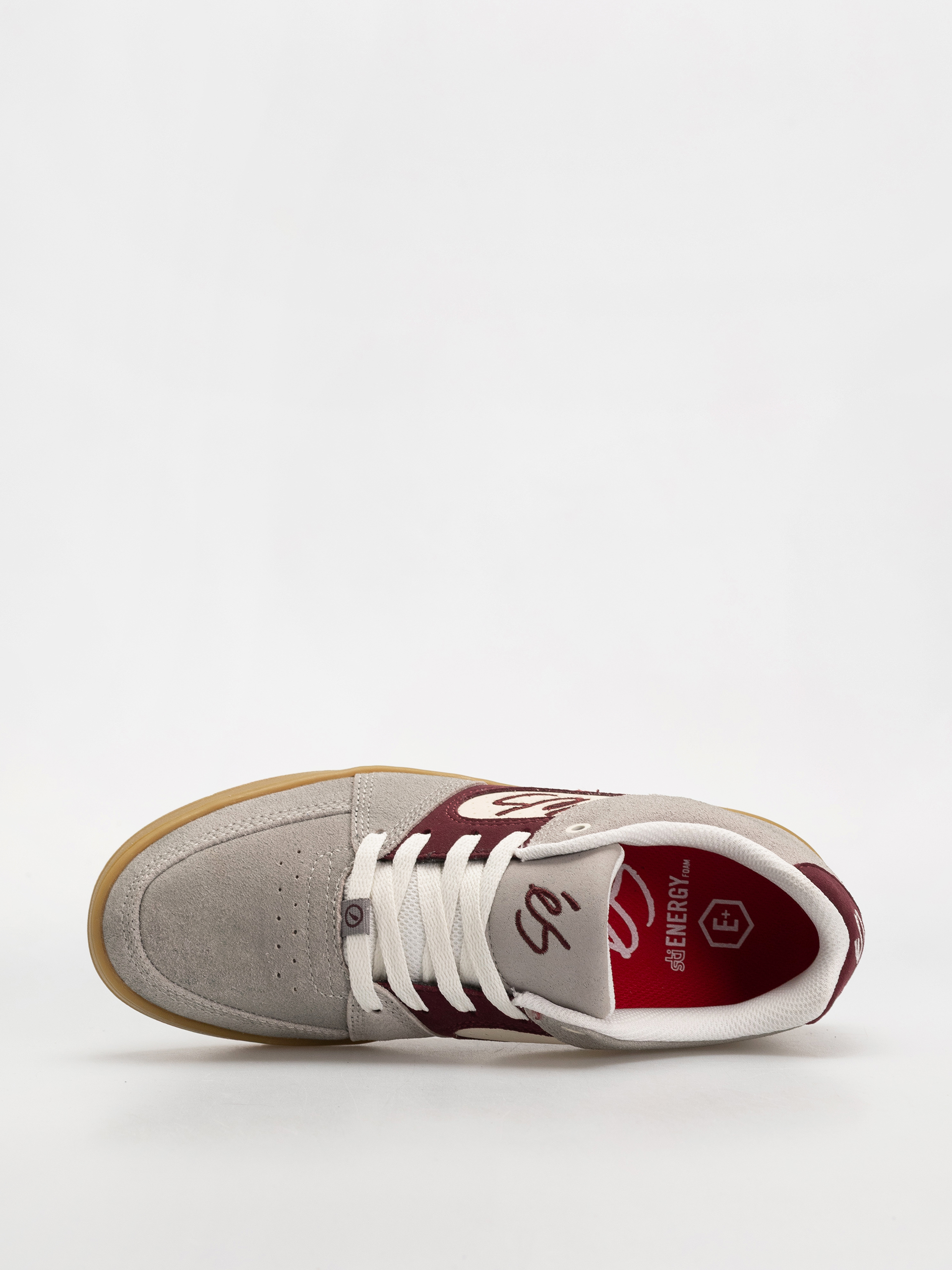 Pantofi eS Accel Slim (grey/burgundy)