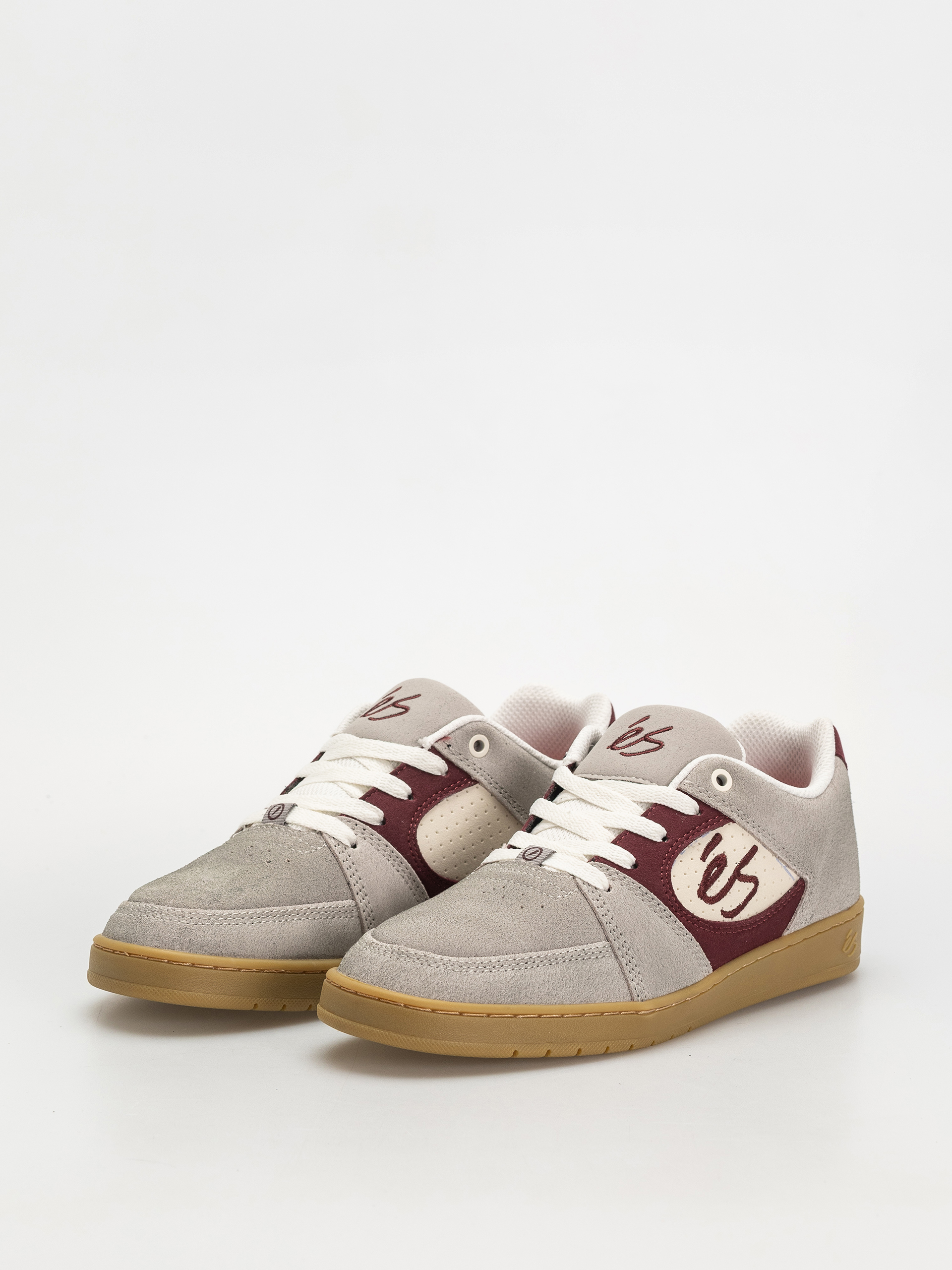 Pantofi eS Accel Slim (grey/burgundy)